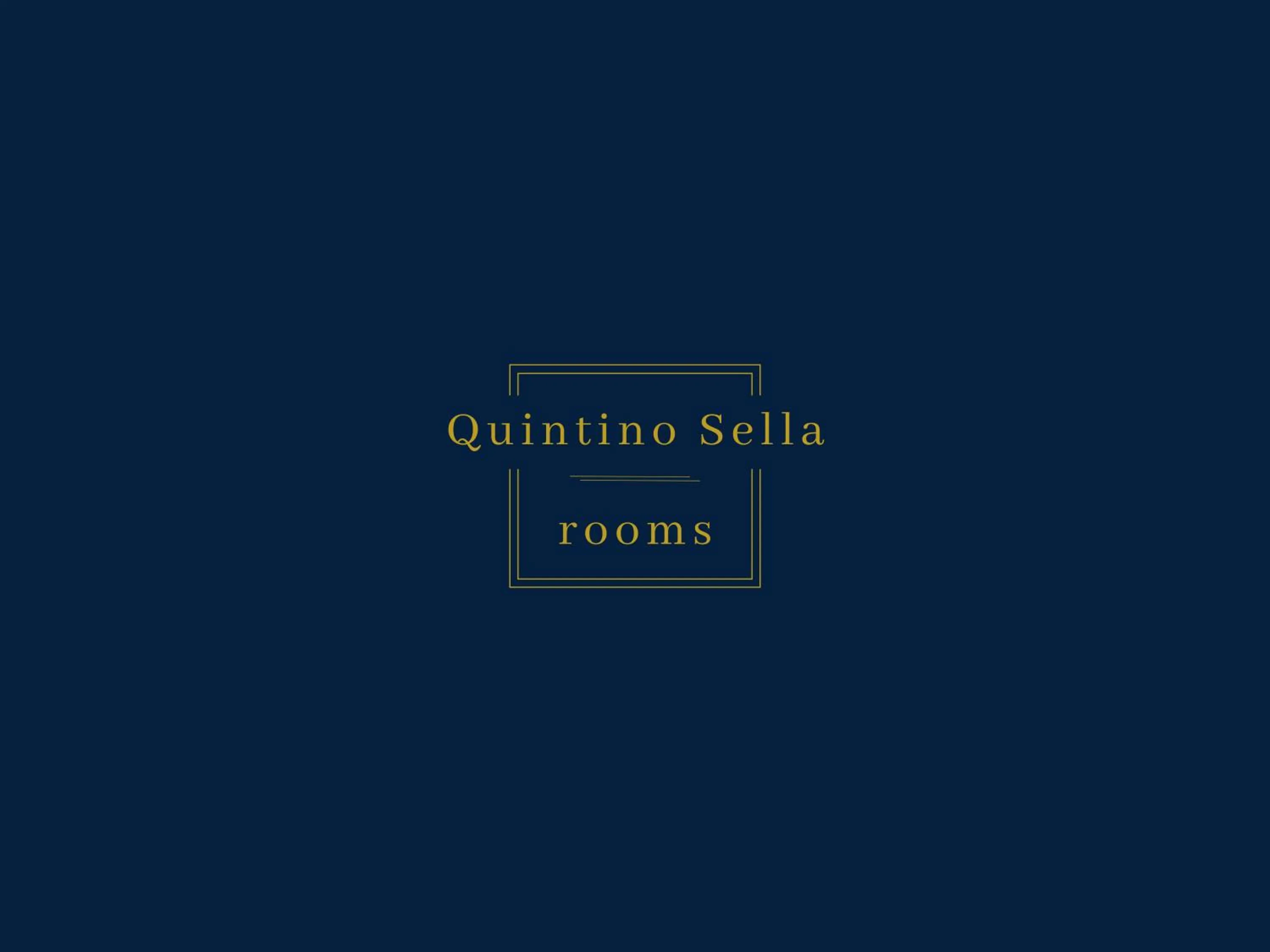 Logo/Certificate/Sign in Quintino Sella rooms