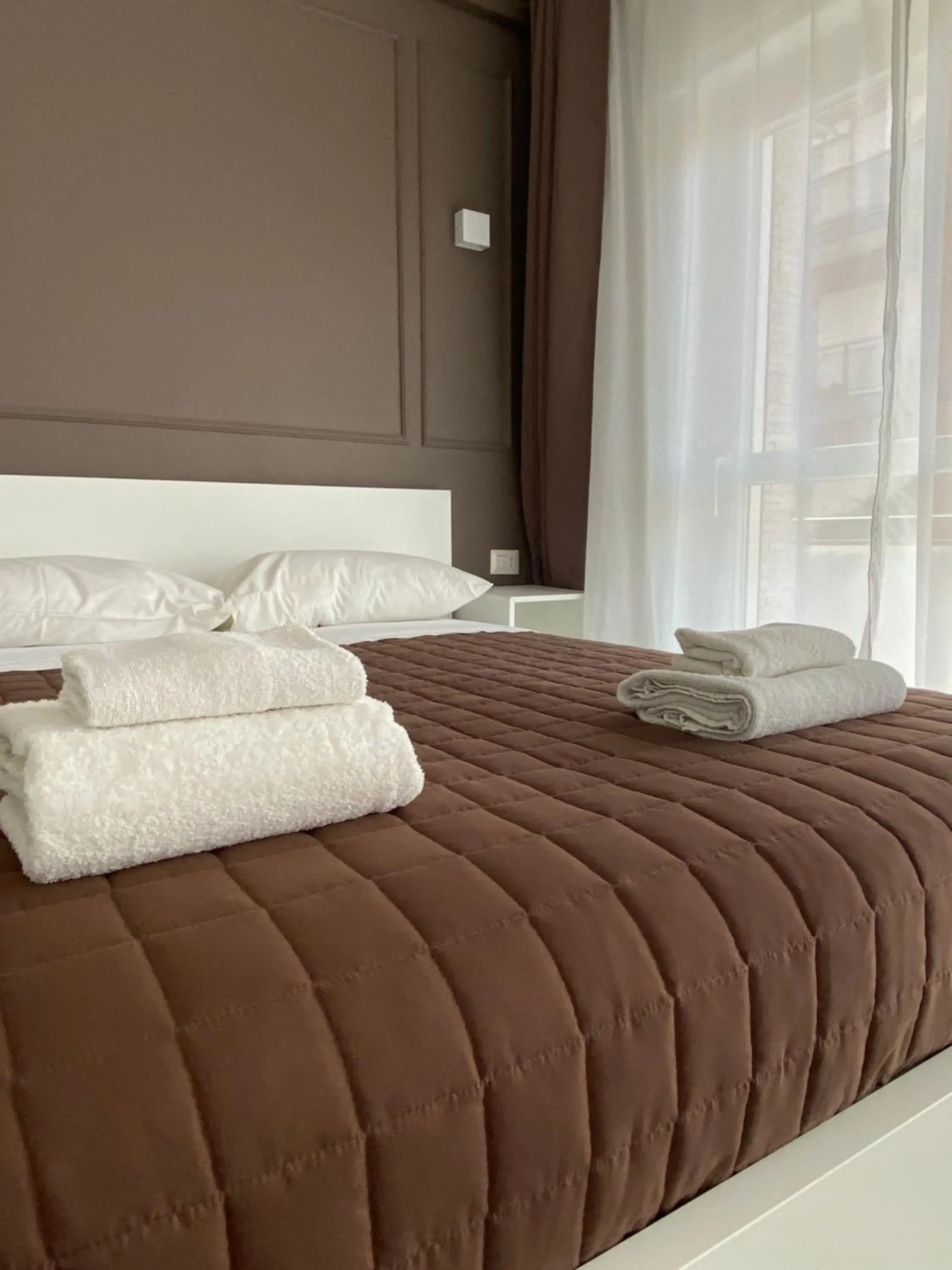 Bed in Quintino Sella rooms