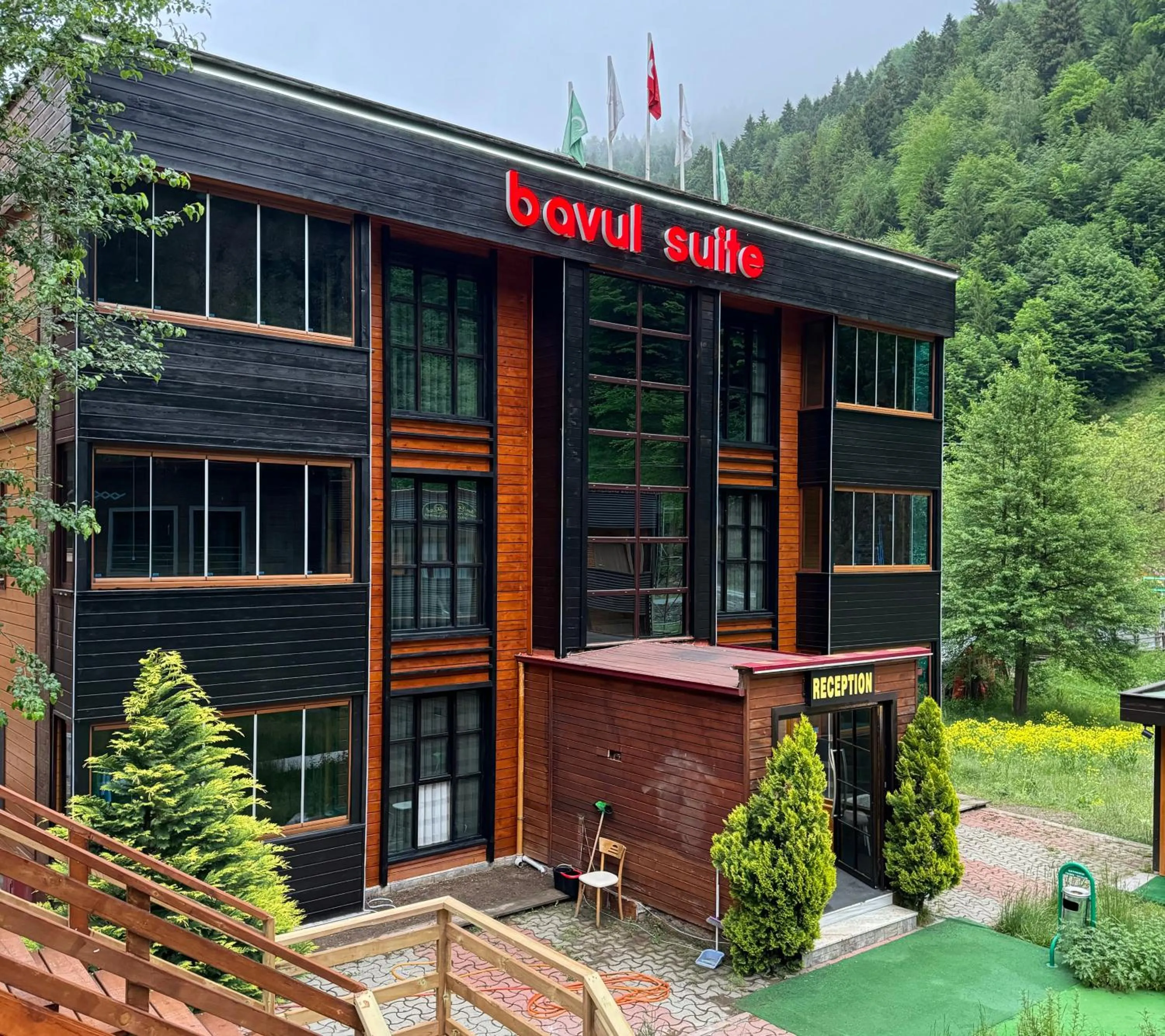 Property building in Bavul Suite Hotel