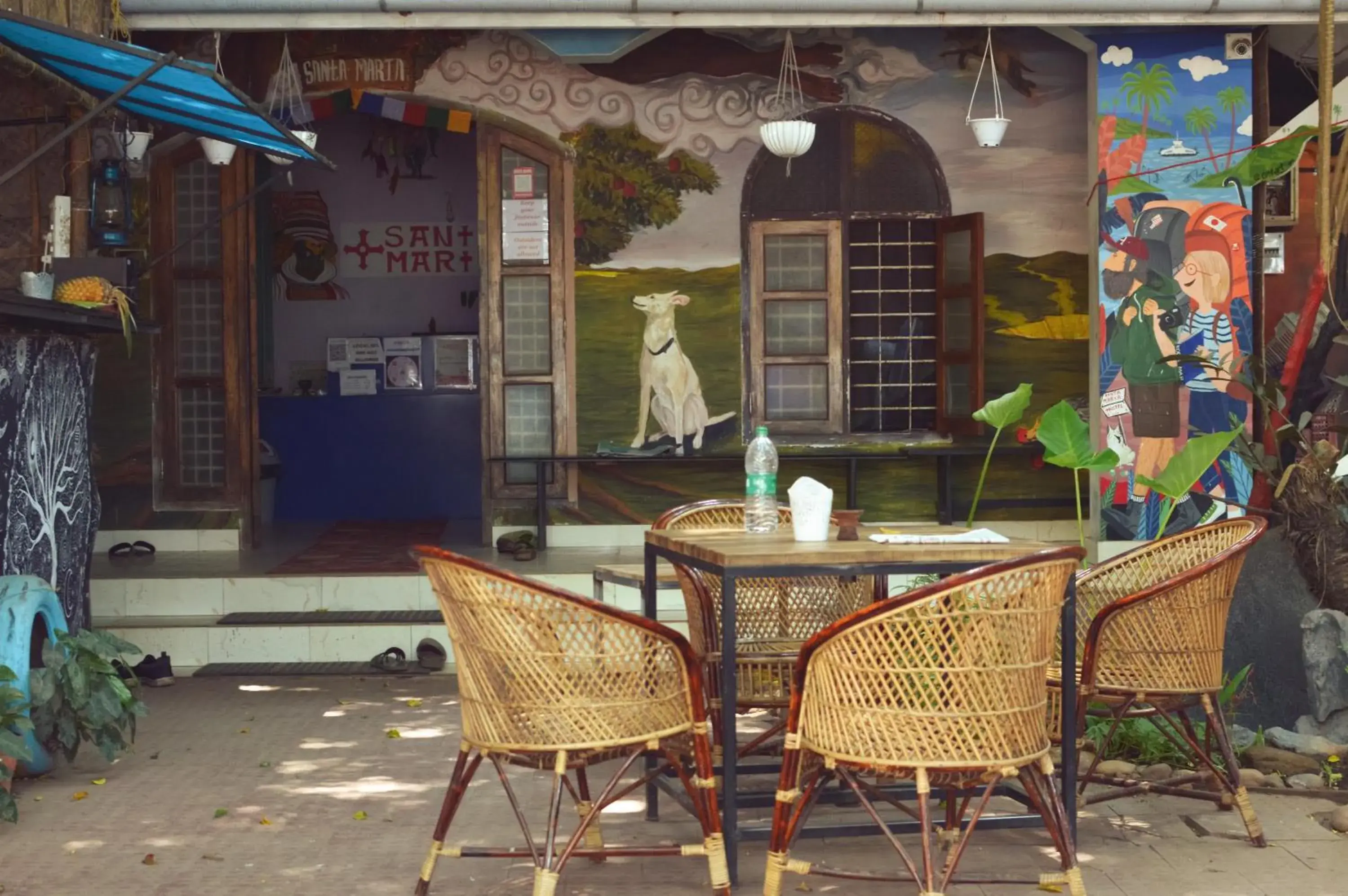 Deluxe Double Room with Bath in Santa Maria Hostel, Fort Kochi Deluxe Double Room with Bath in Santa Maria Hostel, Fort Kochi