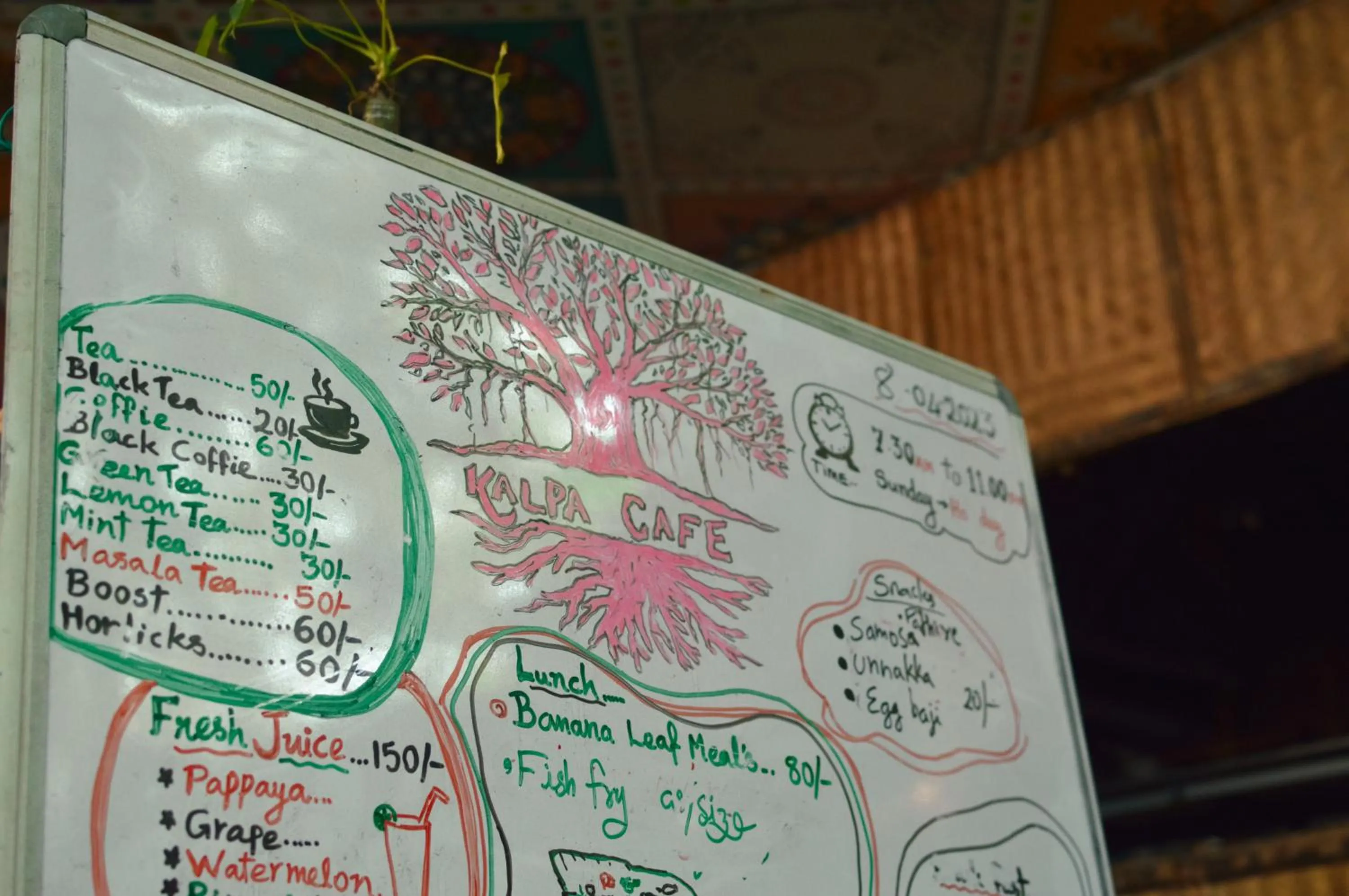 Restaurant/places to eat in Santa Maria Hostel, Fort Kochi