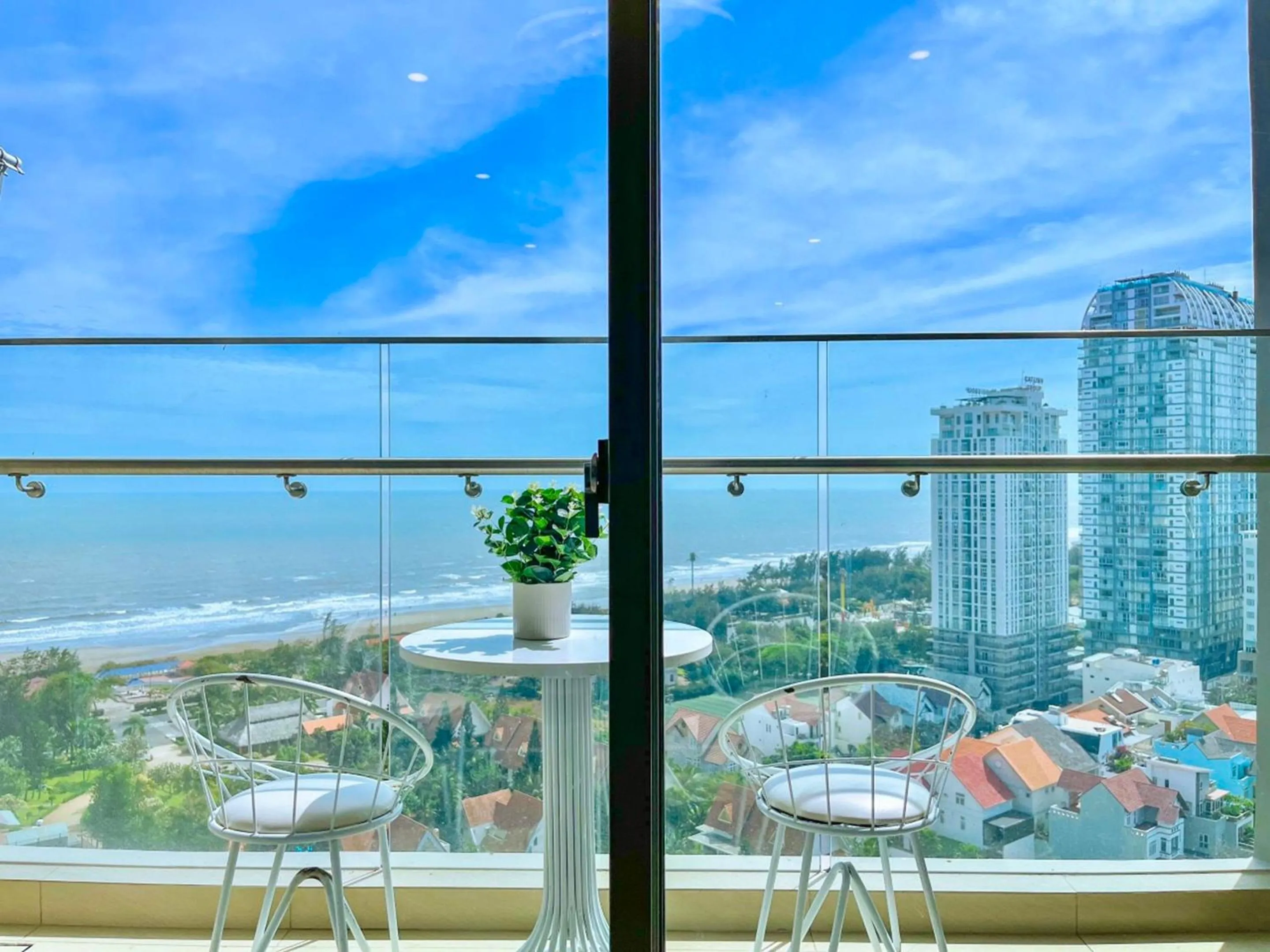 Sea view in The Song Balcony Apartment Vung Tau