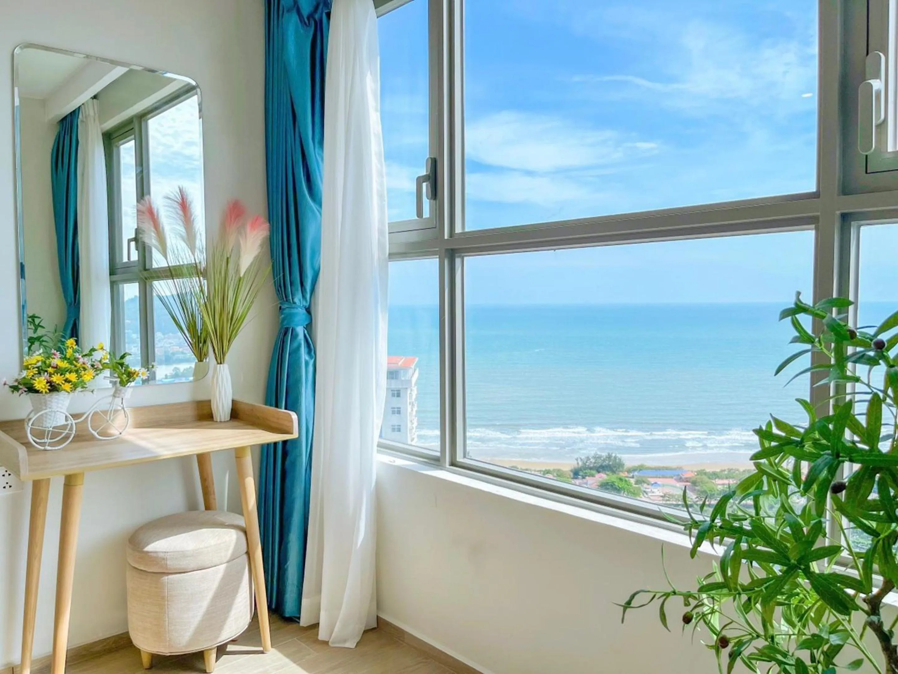 Sea view in The Song Balcony Apartment Vung Tau