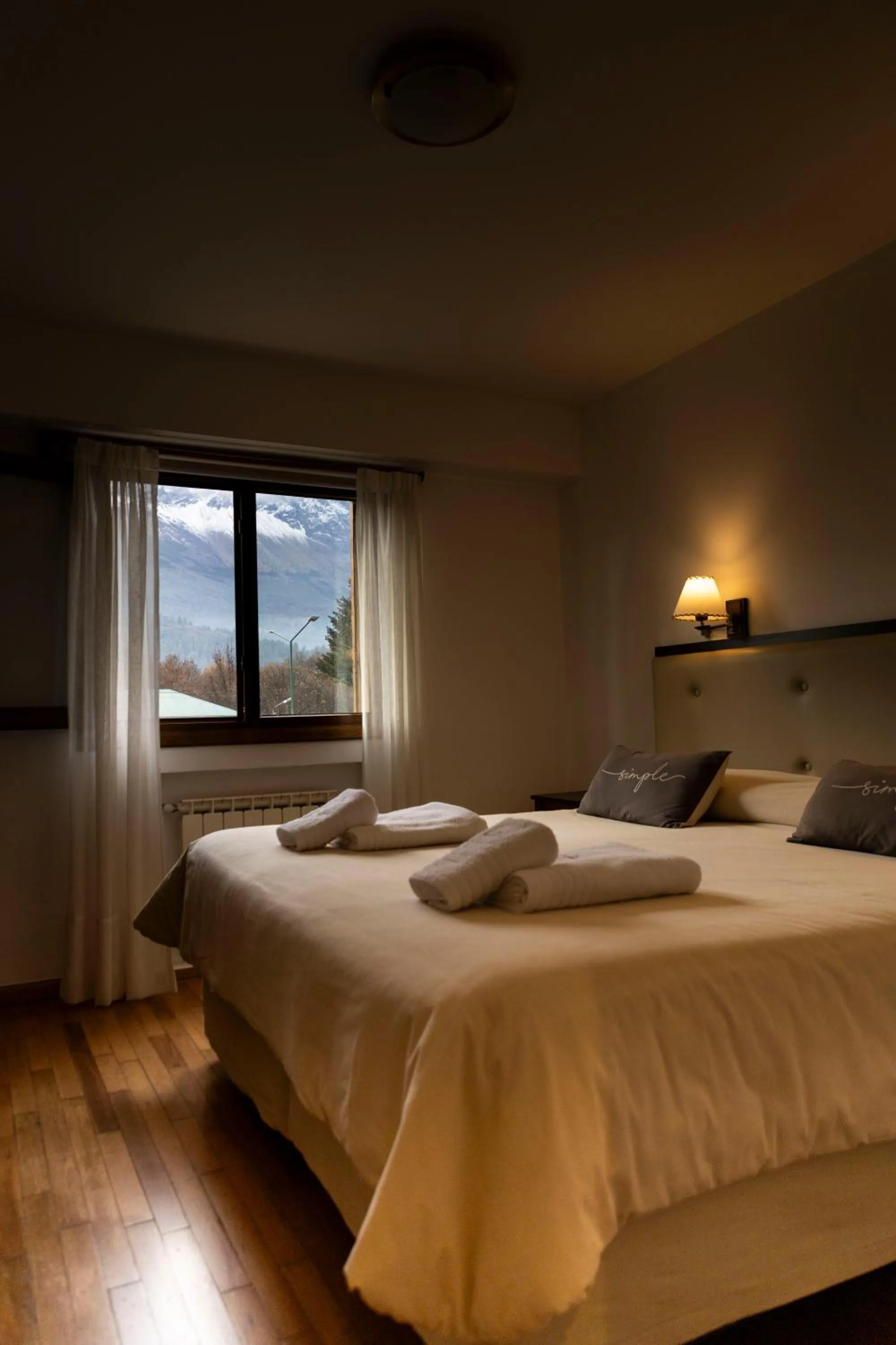 Bed in Hotel Cordillera