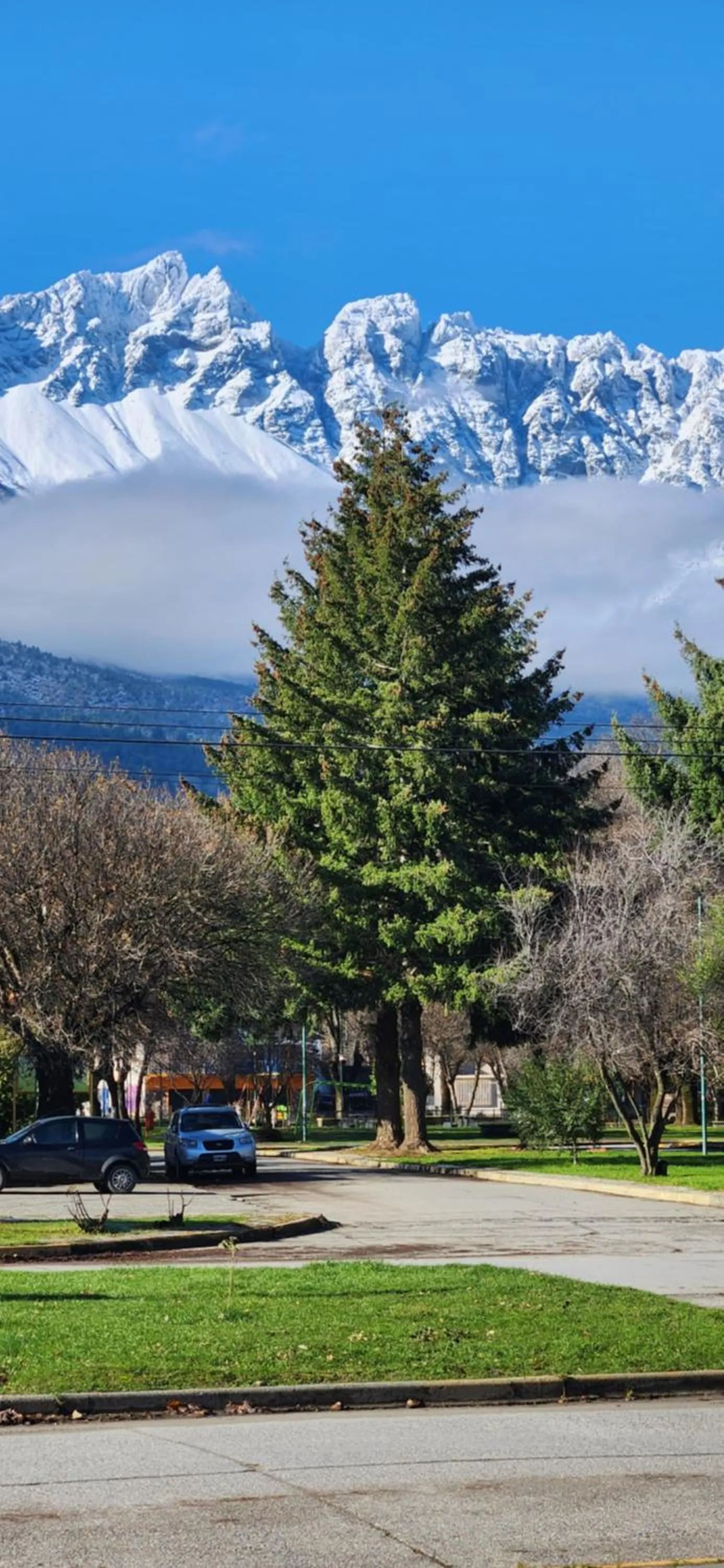 Mountain view in Hotel Cordillera