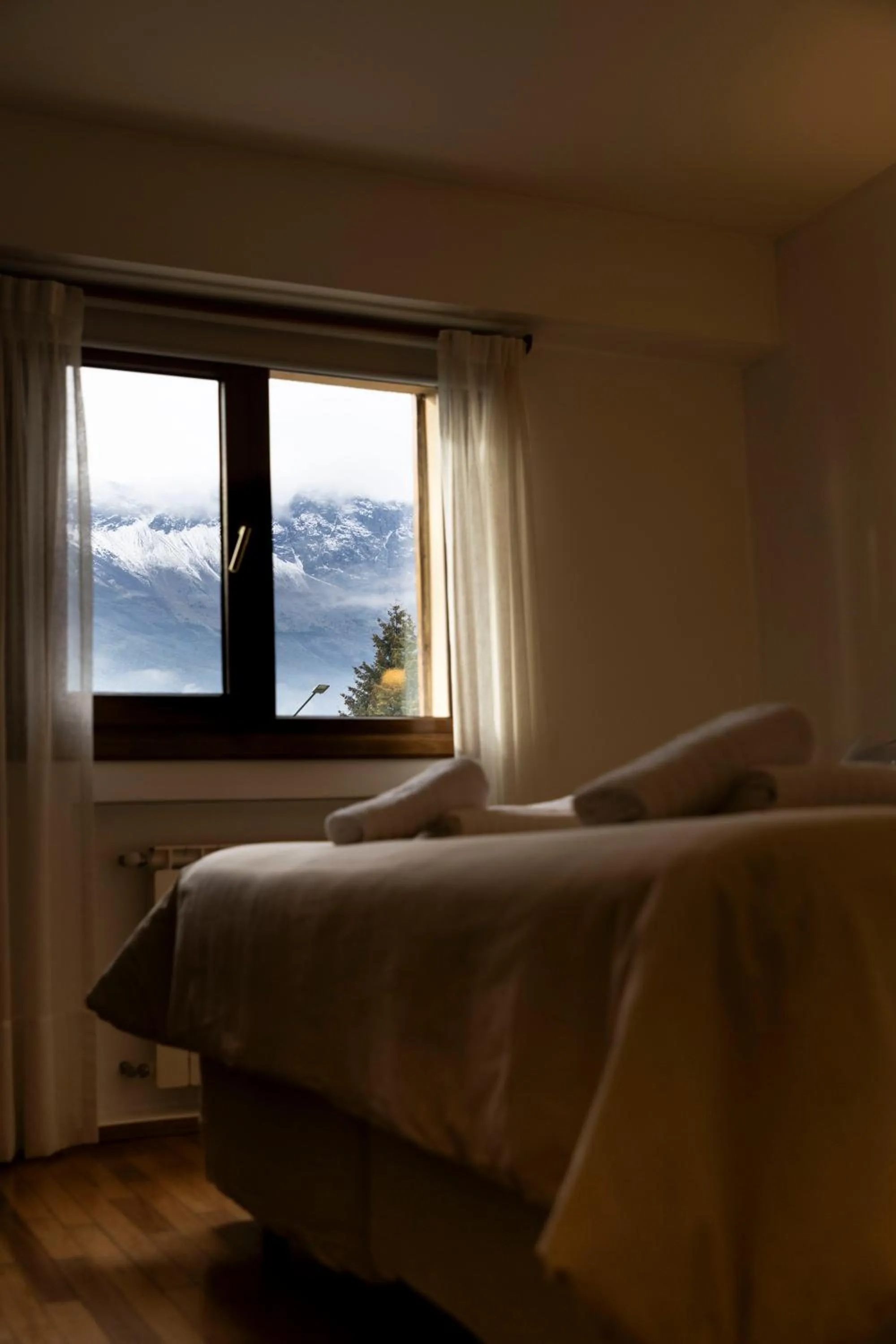 Bed in Hotel Cordillera