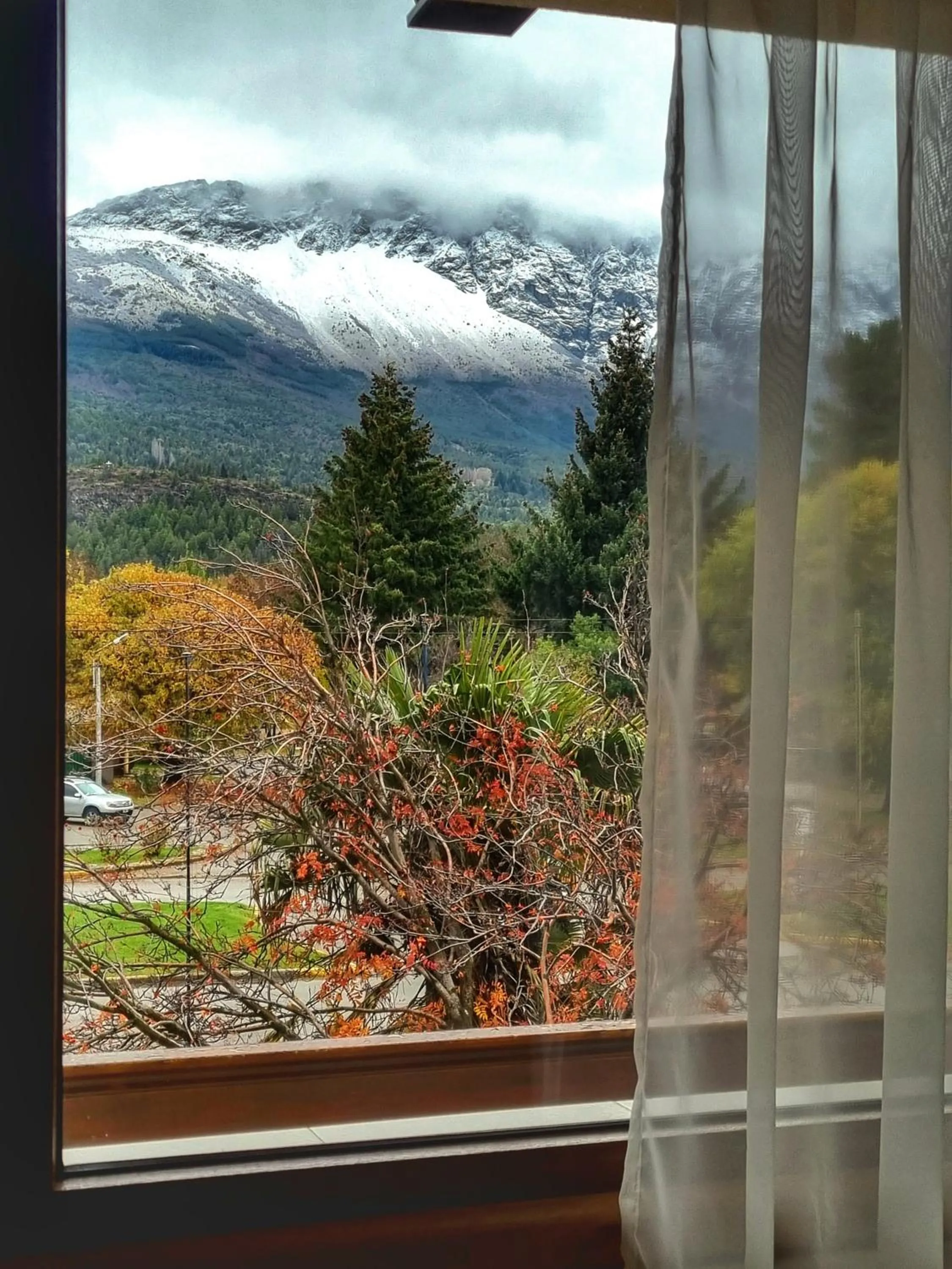 Mountain view in Hotel Cordillera