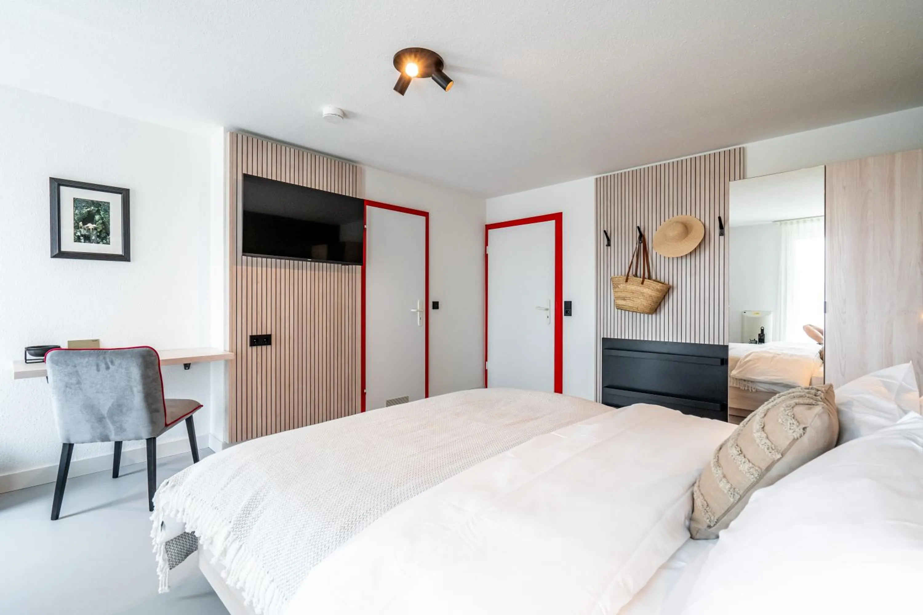 Bedroom, Bed in stuub hinterzarten