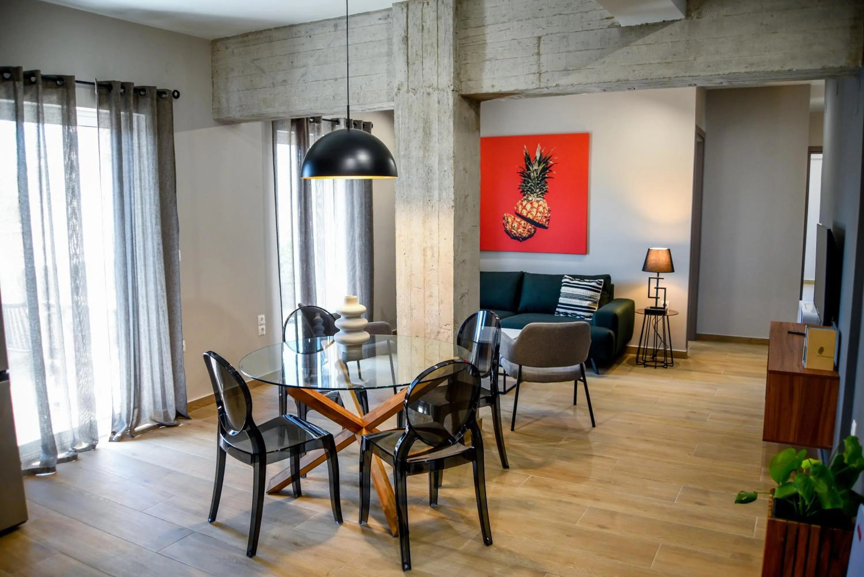 Living room in Ambient Living Lofts