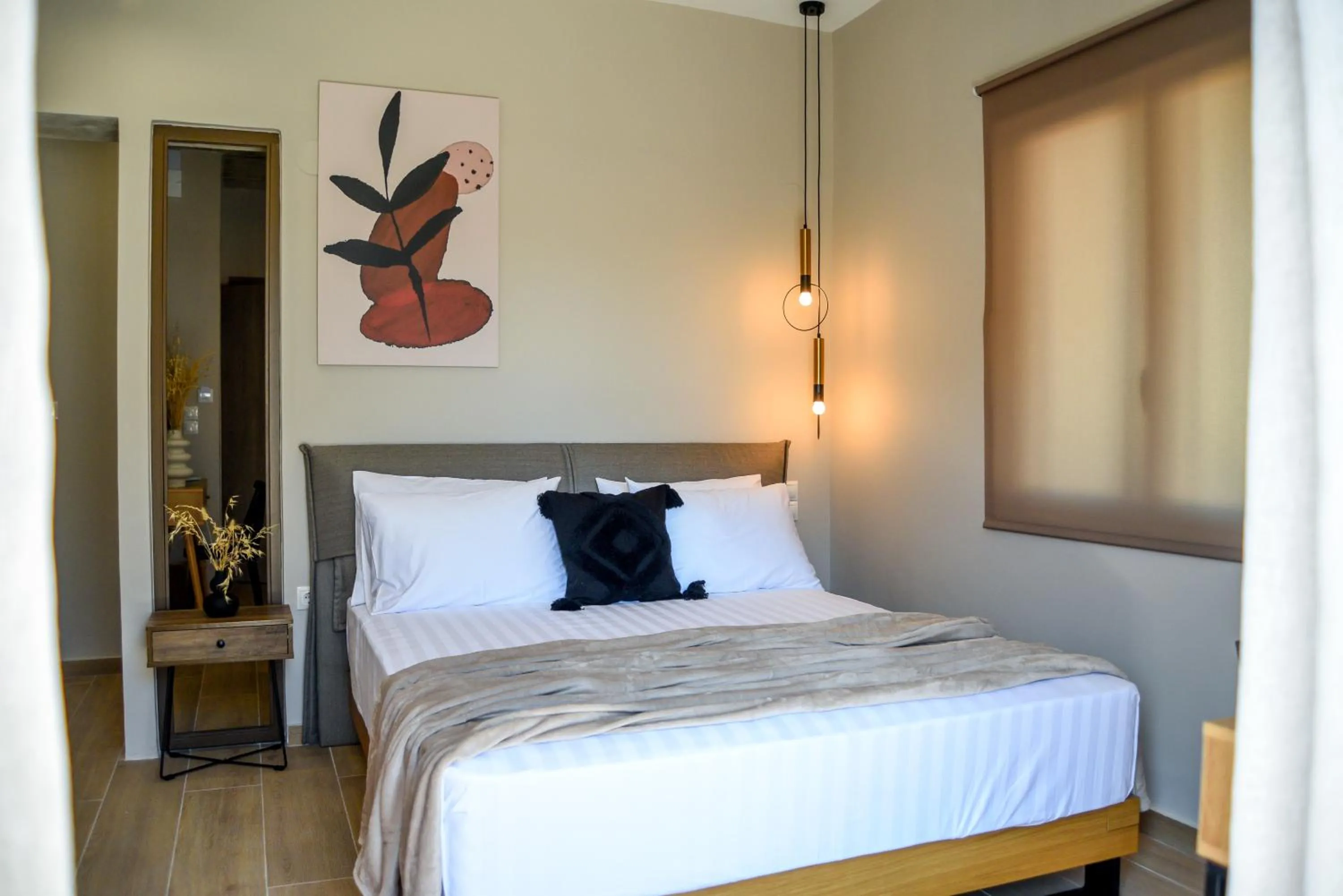 Bed in Ambient Living Lofts