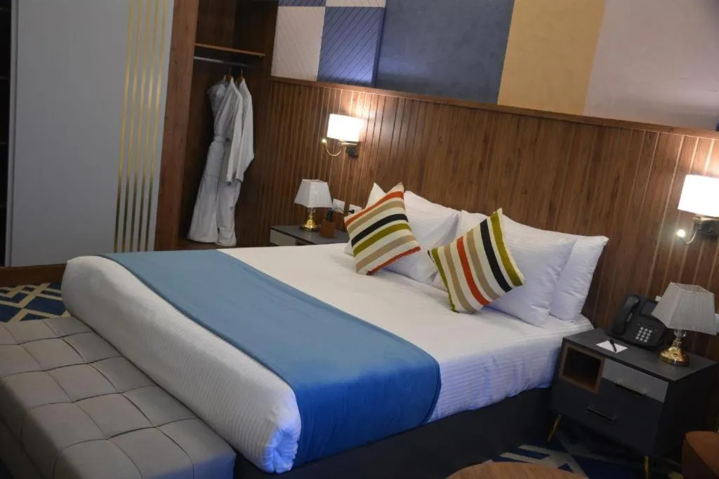 Bed in Golden Jewel Ismailia Resort