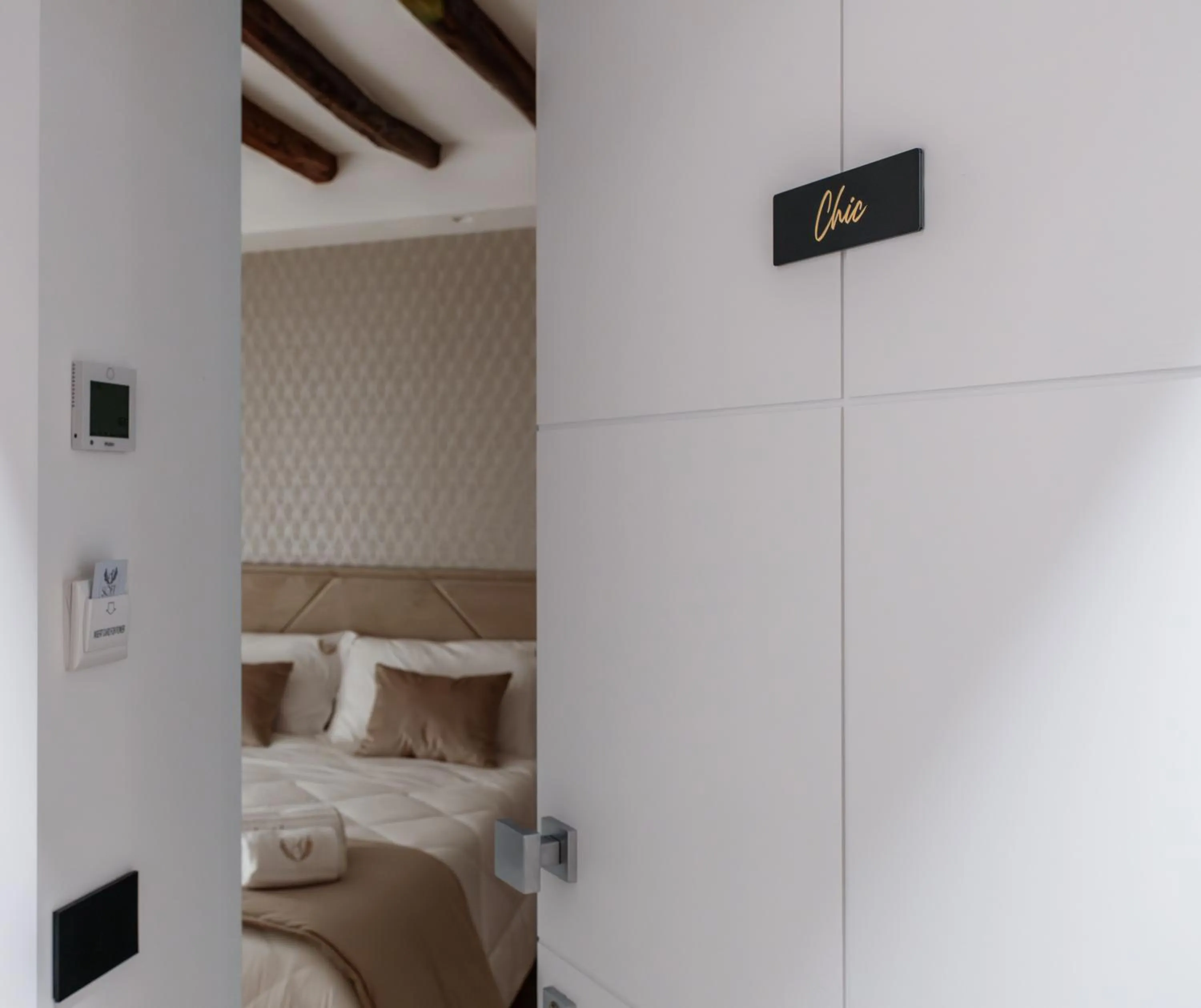 Bedroom, Bed in Sofi' Center Rooms