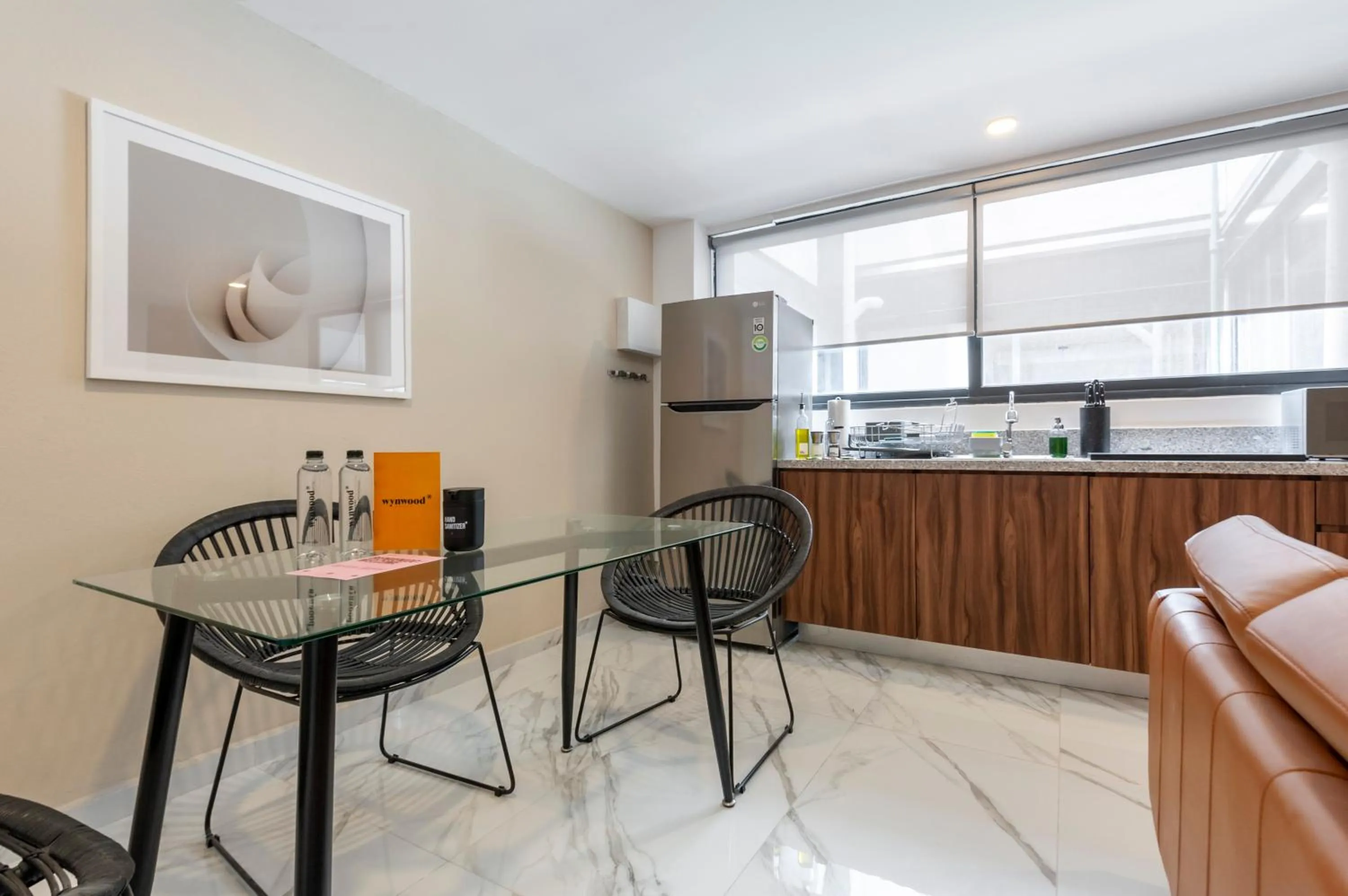 Dining area in Allan Poe 343 by Wynwood House
