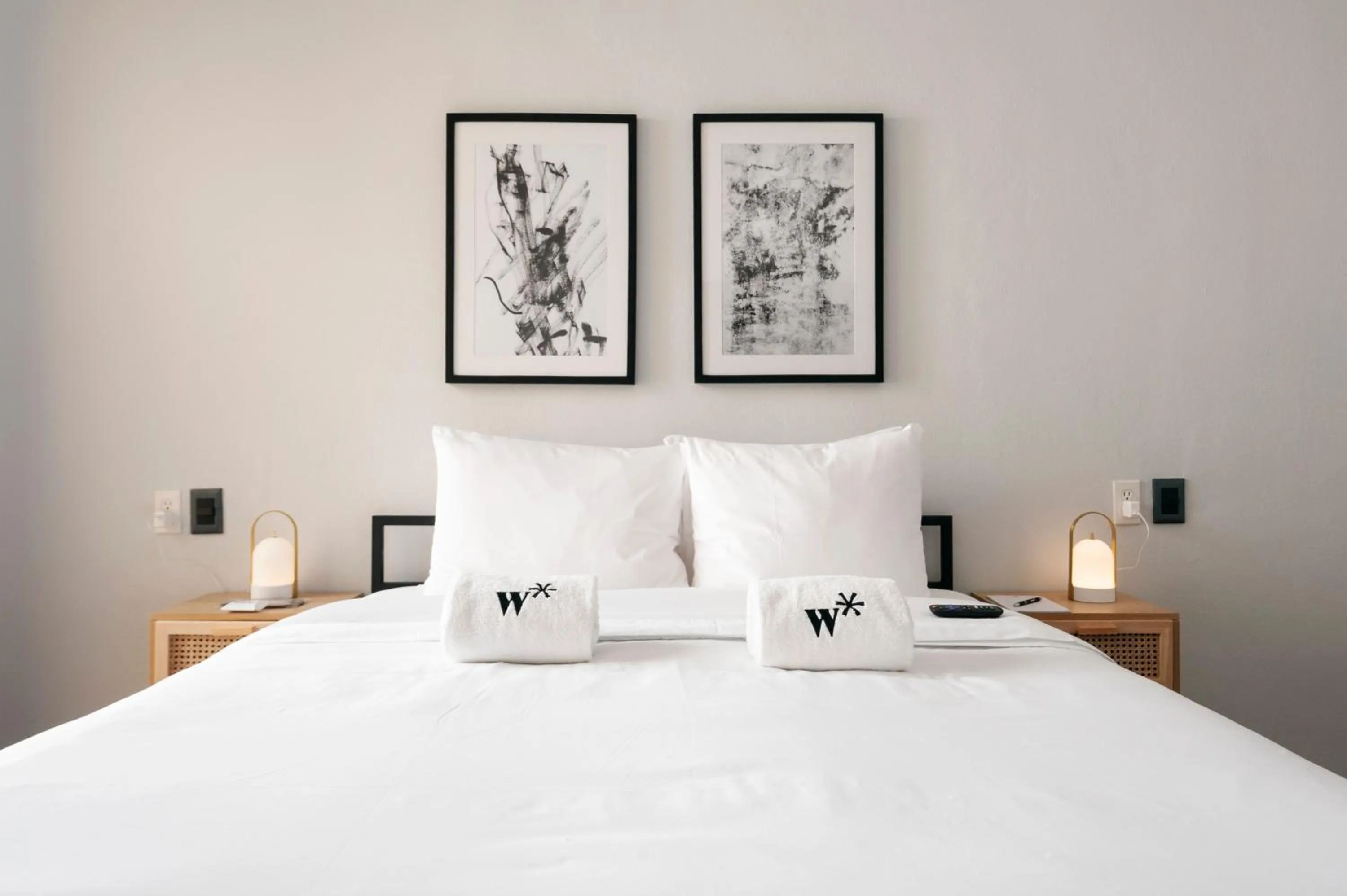 Bed in Allan Poe 343 by Wynwood House