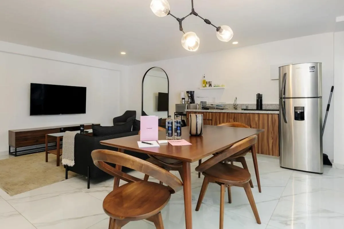 Kitchen or kitchenette in Allan Poe 343 by Wynwood House