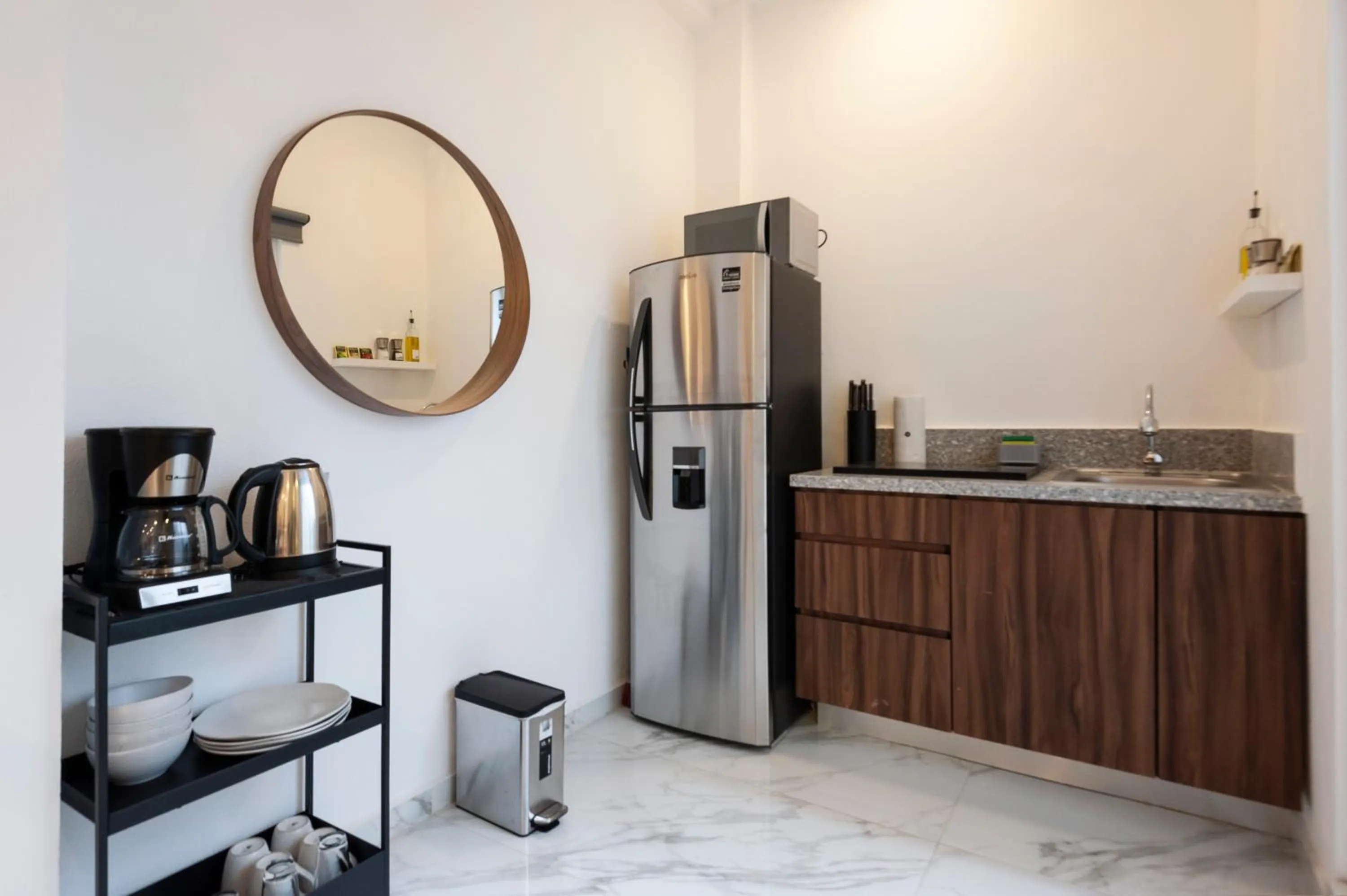 Kitchen or kitchenette in Allan Poe 343 by Wynwood House