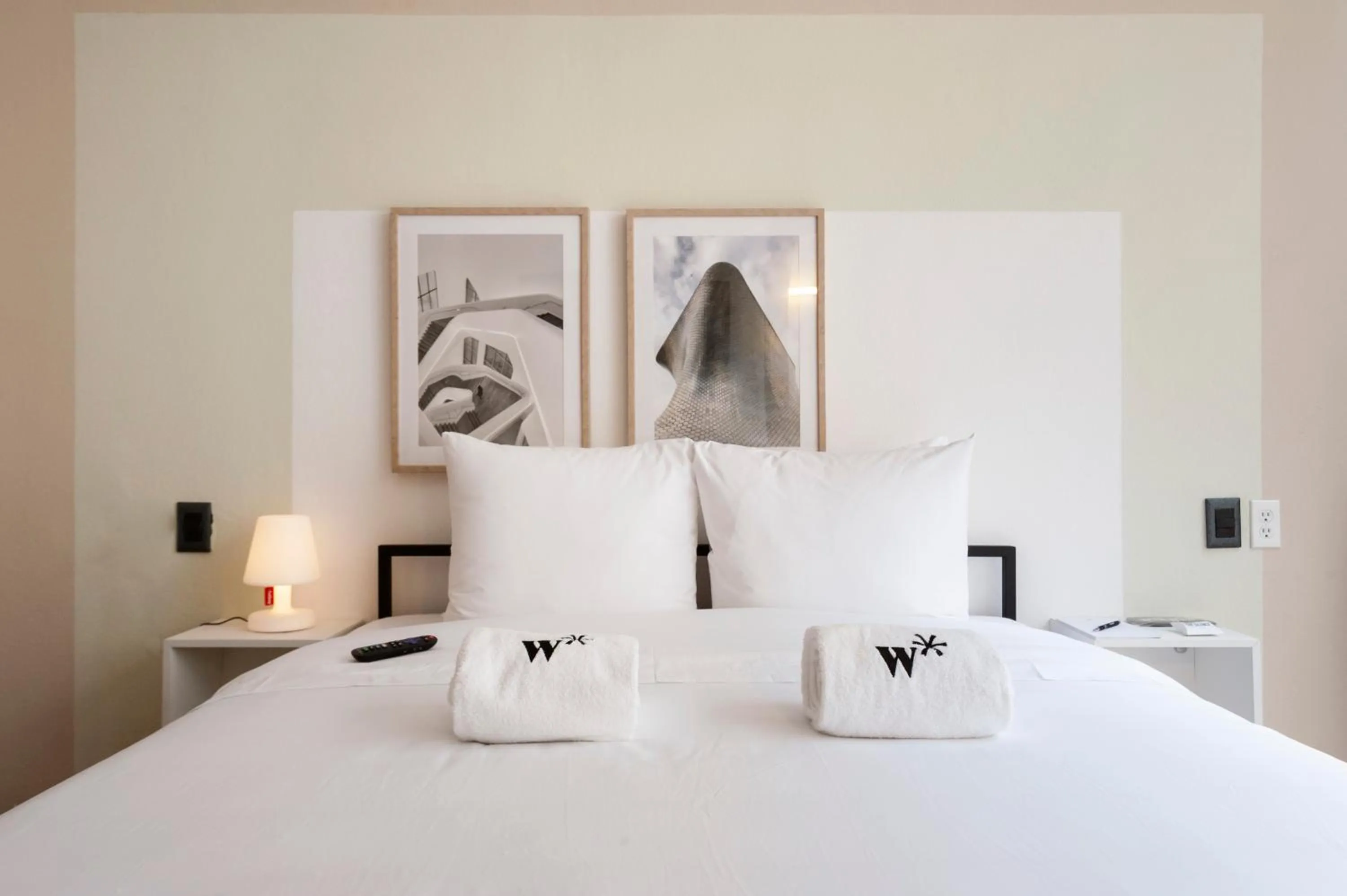 Bed in Allan Poe 343 by Wynwood House
