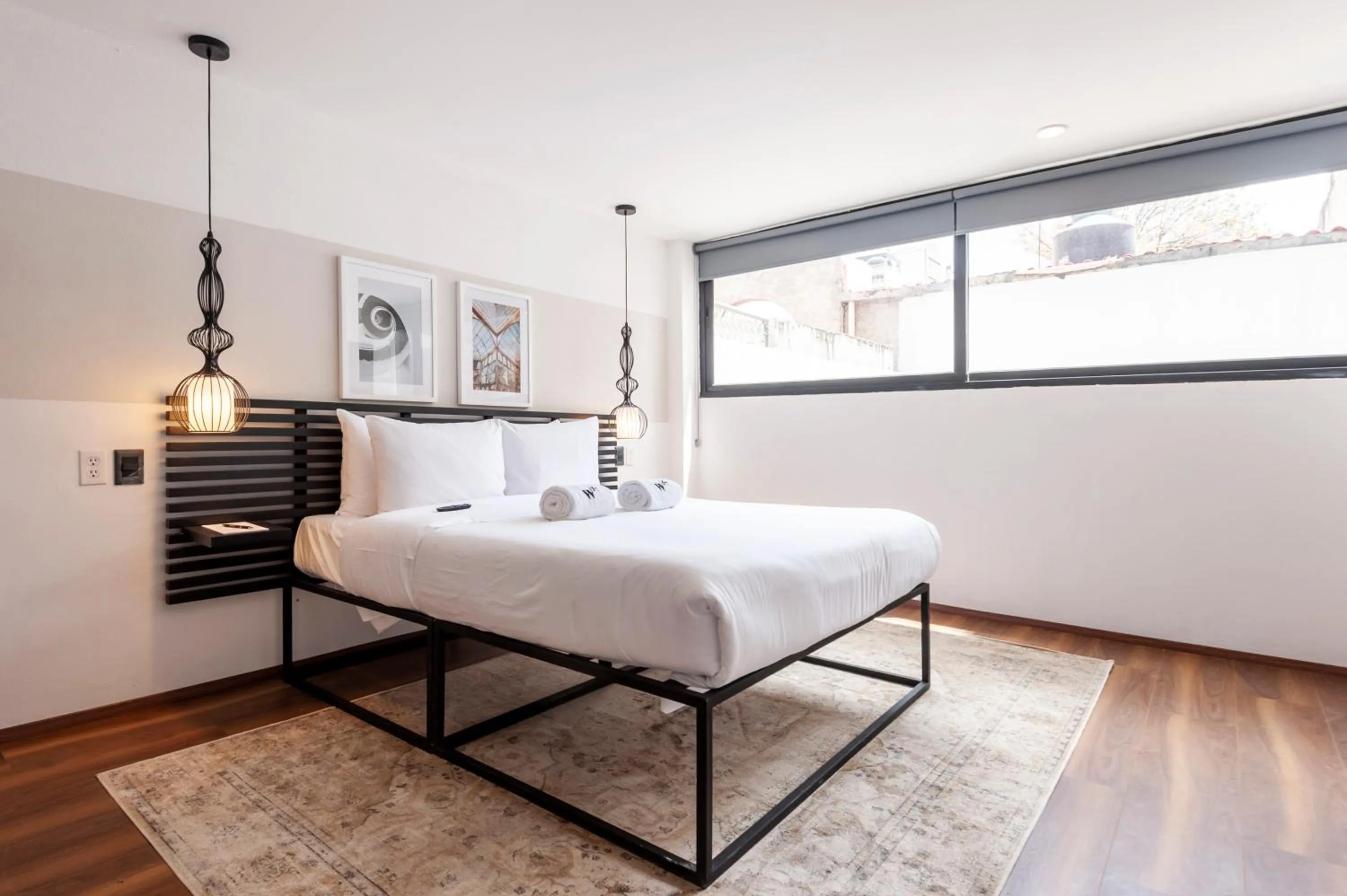 Bedroom, Bed in Allan Poe 343 by Wynwood House