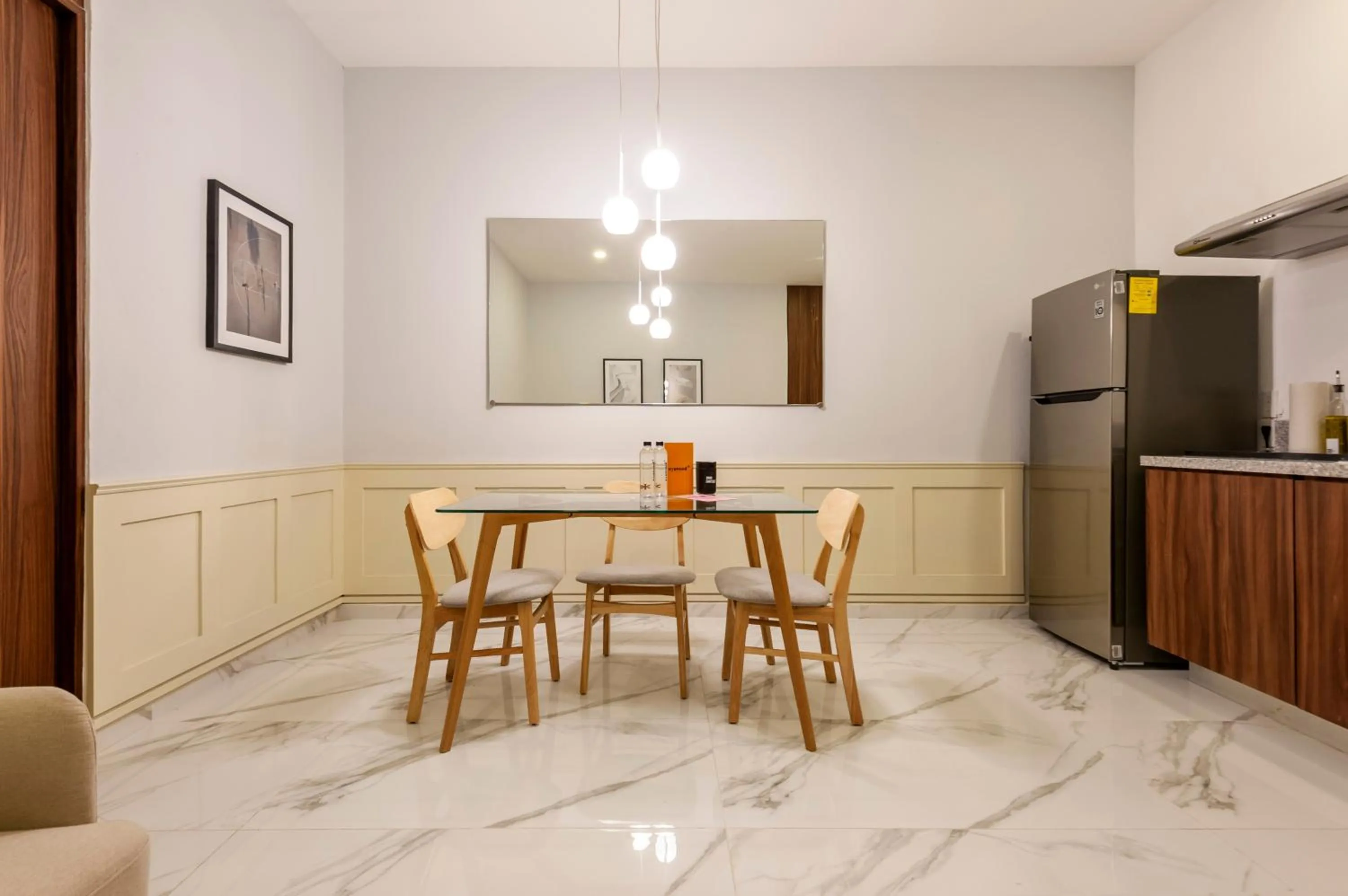 Dining area in Allan Poe 343 by Wynwood House