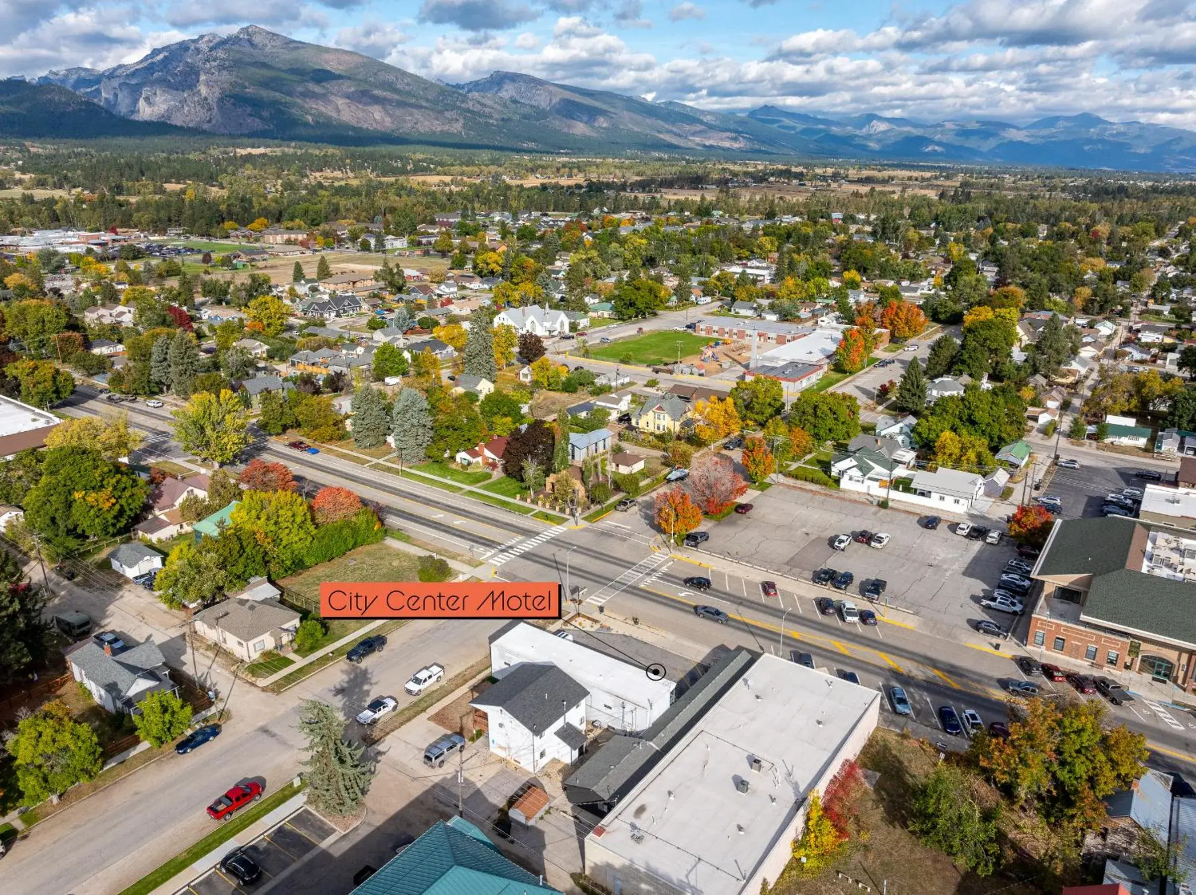 Bird's eye view in City Center Motel Bird's eye view in City Center Motel