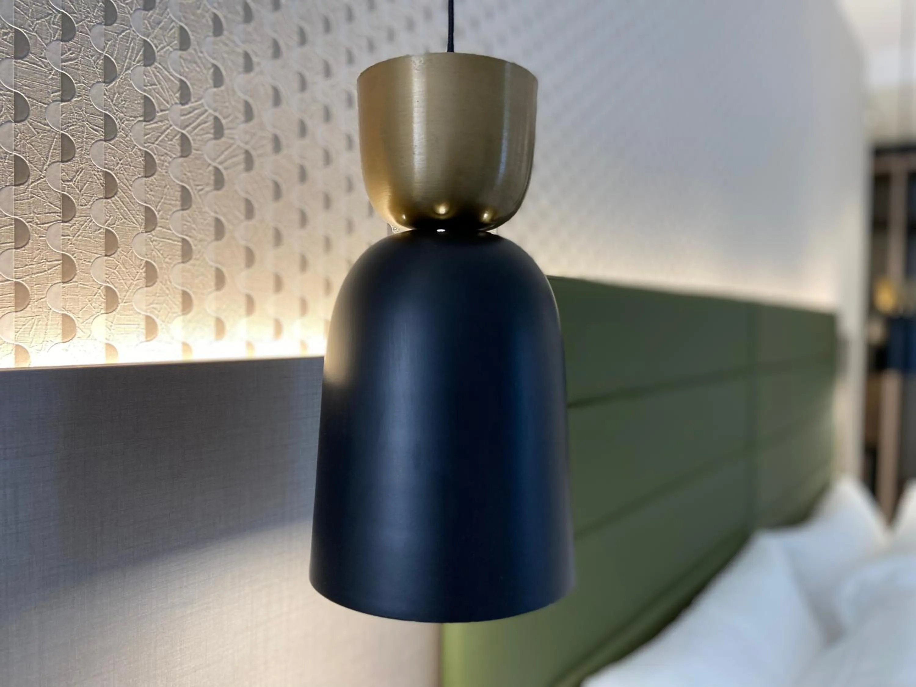 Decorative detail, Bed in Salemare Rooms & Suites