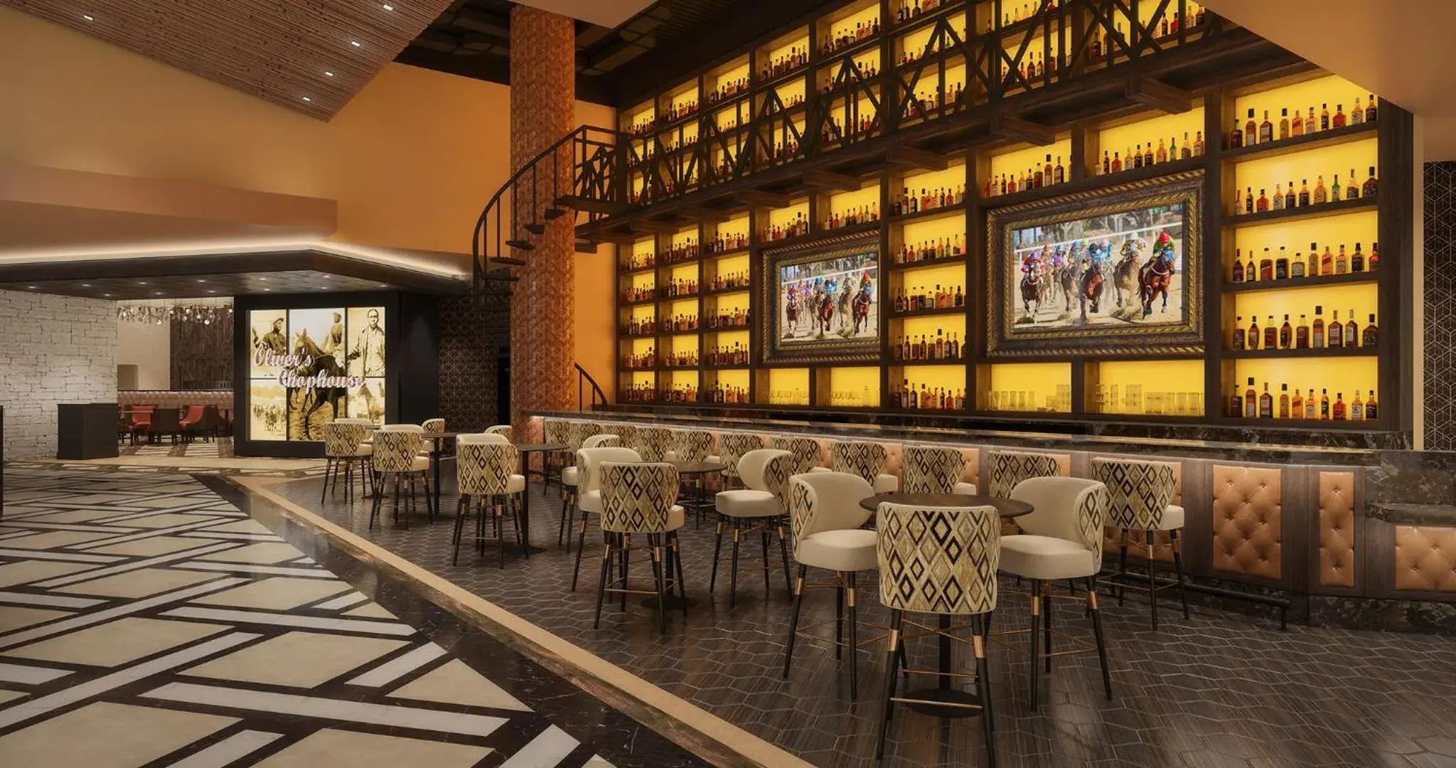 Lounge or bar in Derby City Gaming & Hotel - A Churchill Downs Property Lounge or bar in Derby City Gaming & Hotel - A Churchill Downs Property