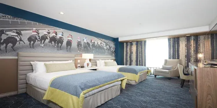 Bed in Derby City Gaming & Hotel - A Churchill Downs Property Bed in Derby City Gaming & Hotel - A Churchill Downs Property