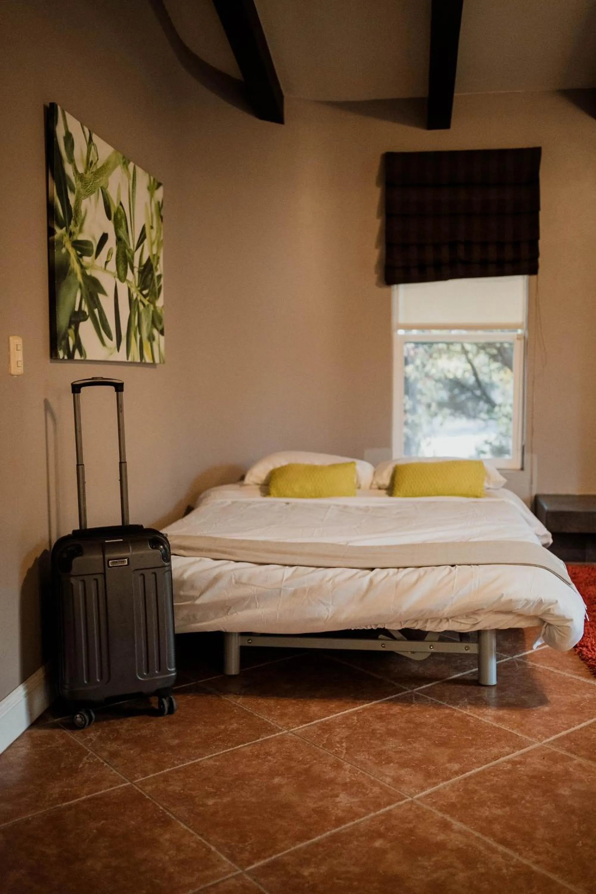 Living room, Bed in Tierra Mia Hacienda Ruta del Vino