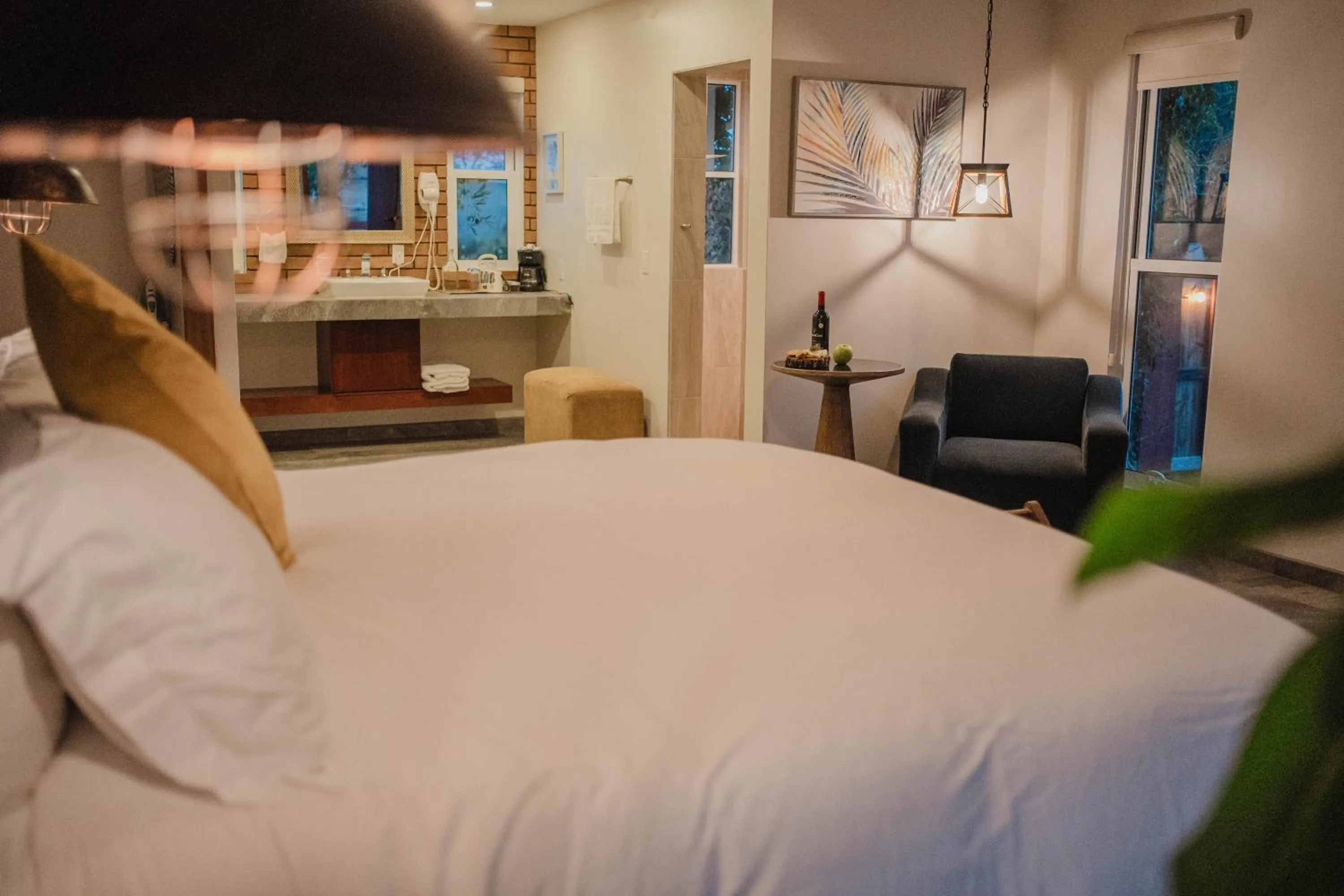 Bed in Tierra Mia Hacienda Ruta del Vino