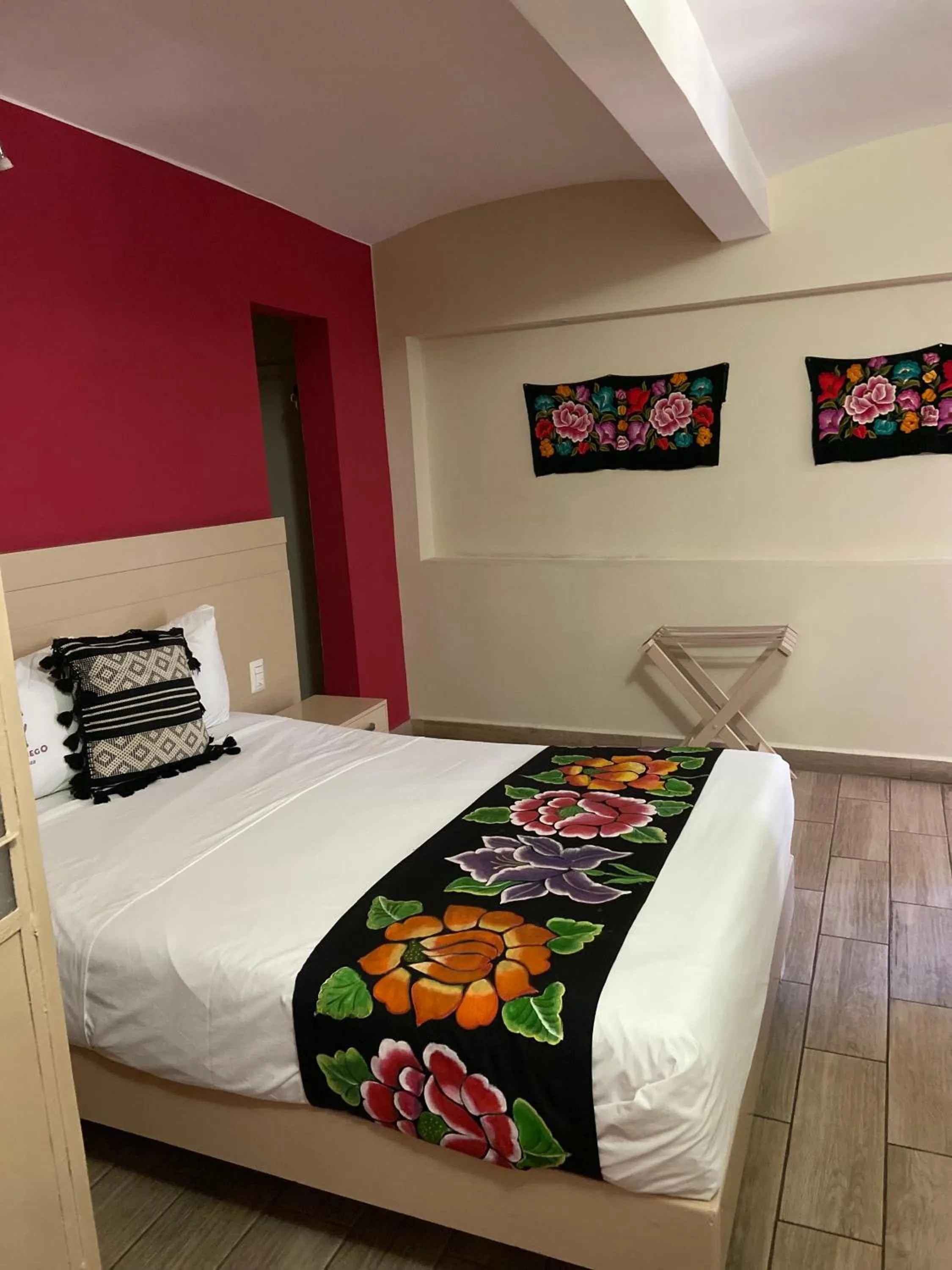 Bed in Hotel El Andariego