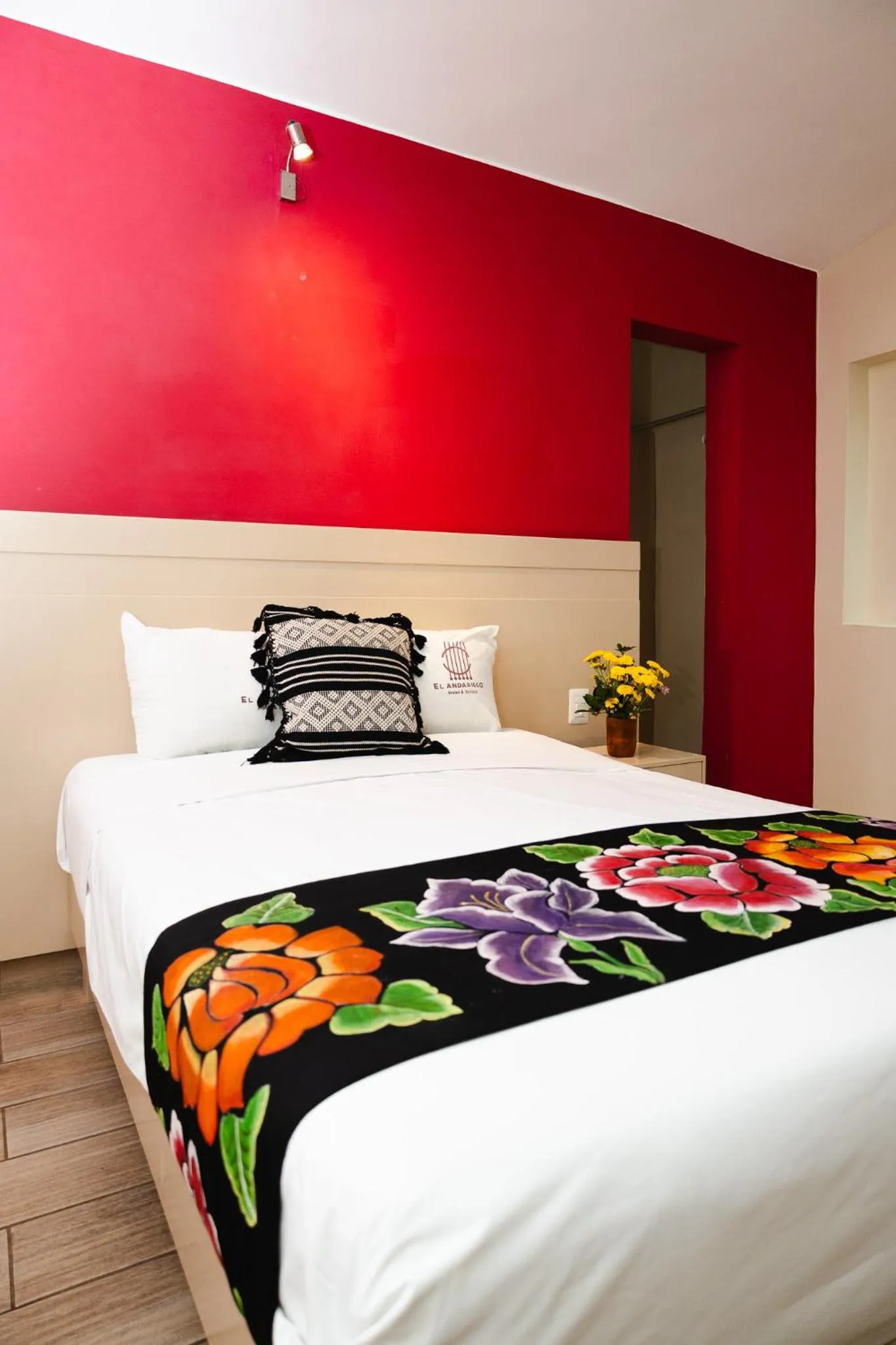 Bed in Hotel El Andariego