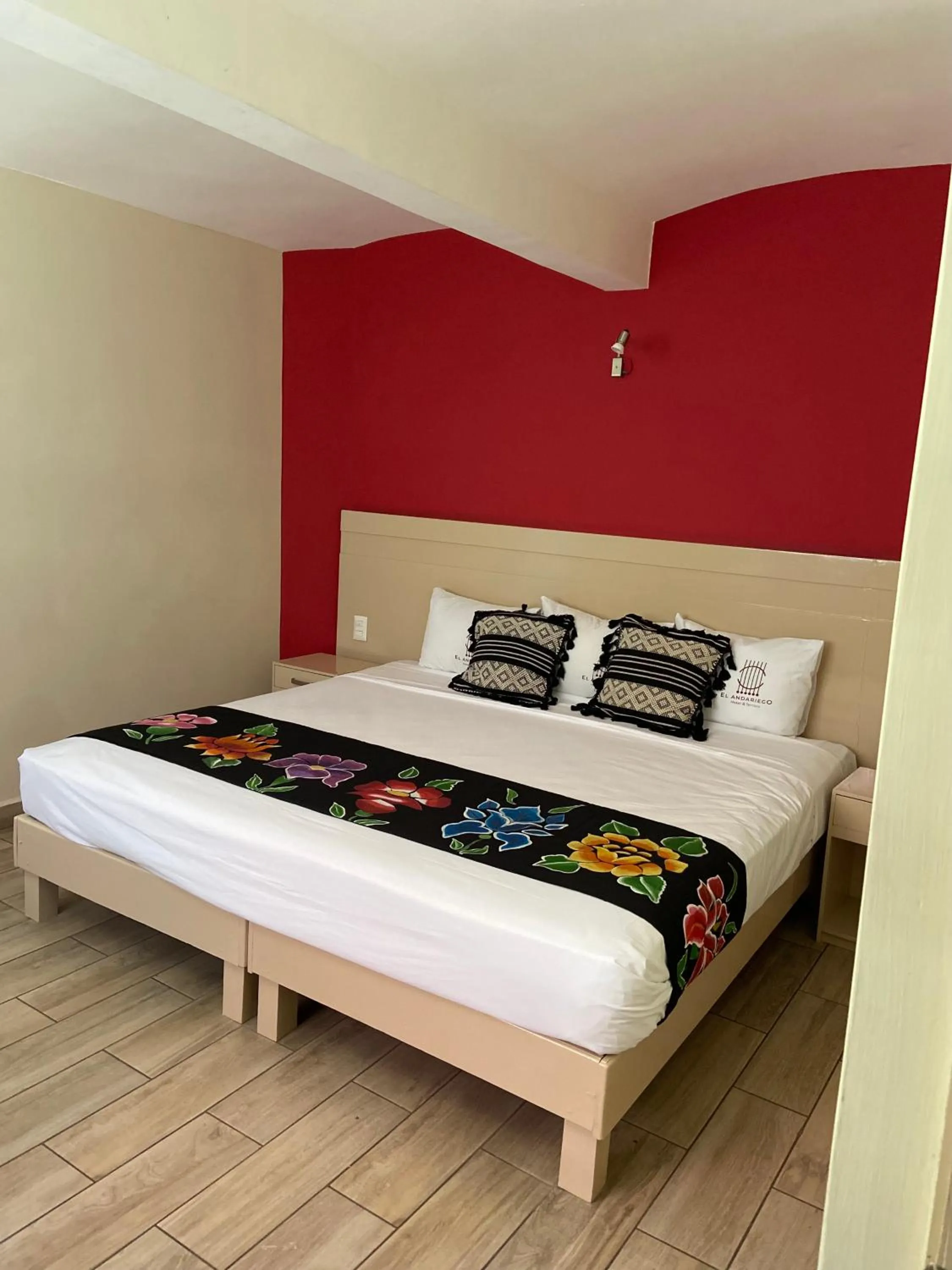 Bed in Hotel El Andariego