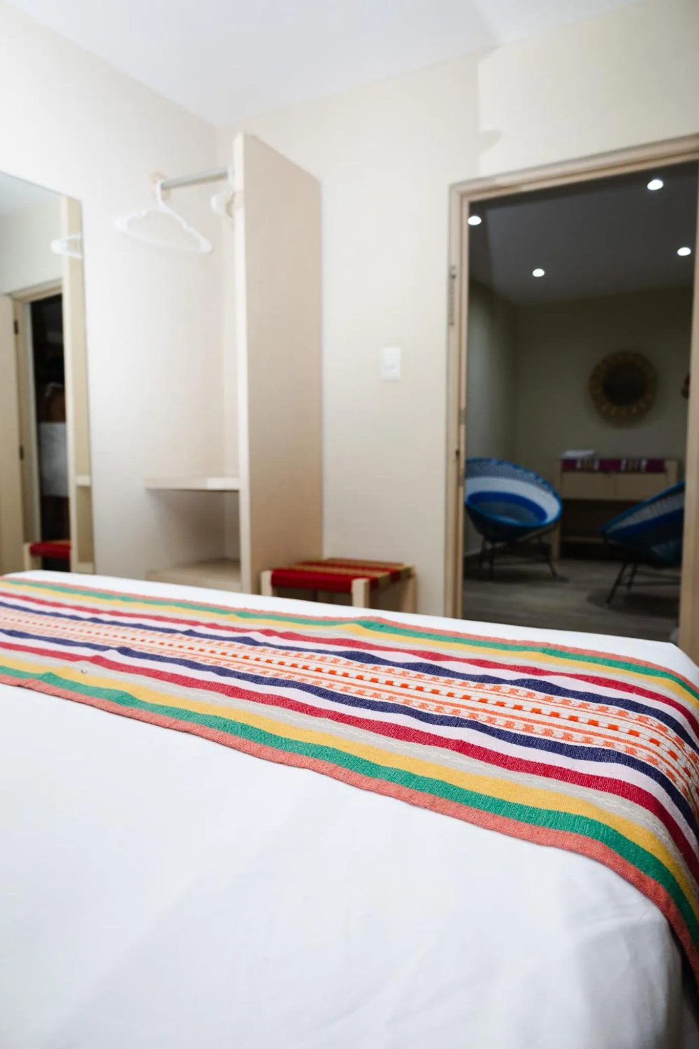 Bed in Hotel El Andariego