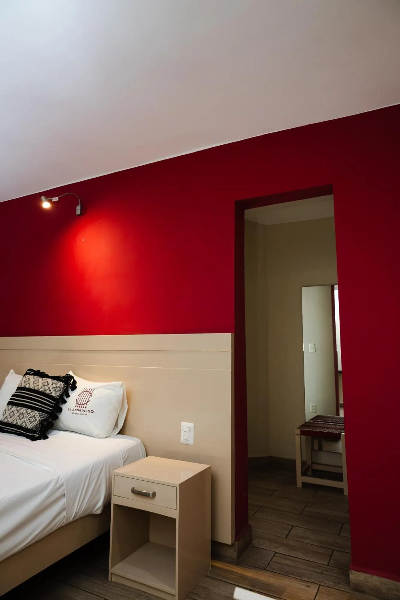 Bed in Hotel El Andariego