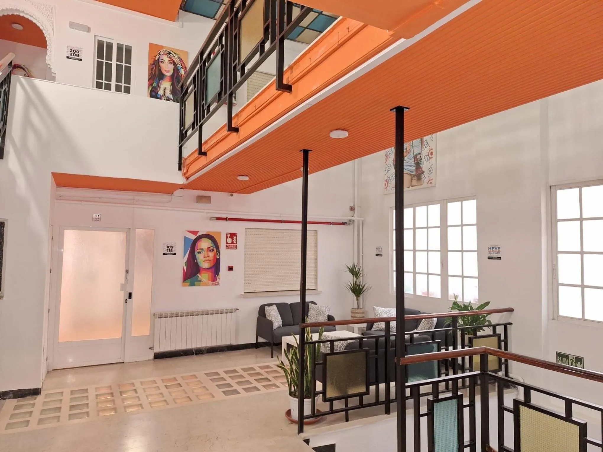 Living room in Arc House Granada