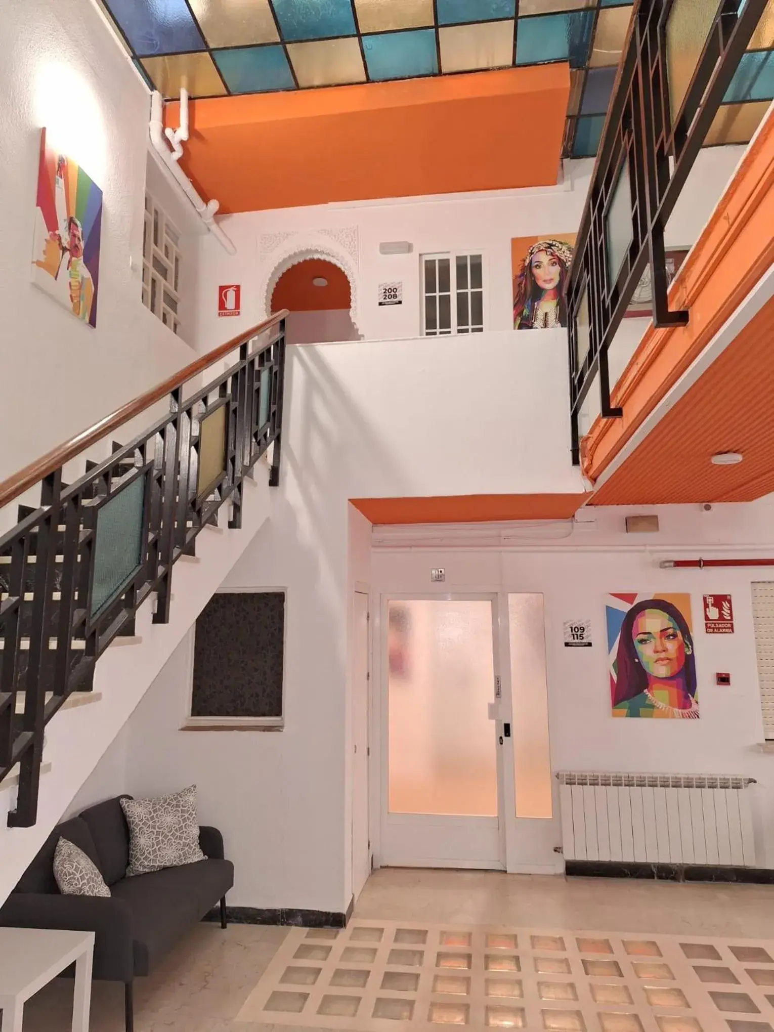 Living room in Arc House Granada Living room in Arc House Granada