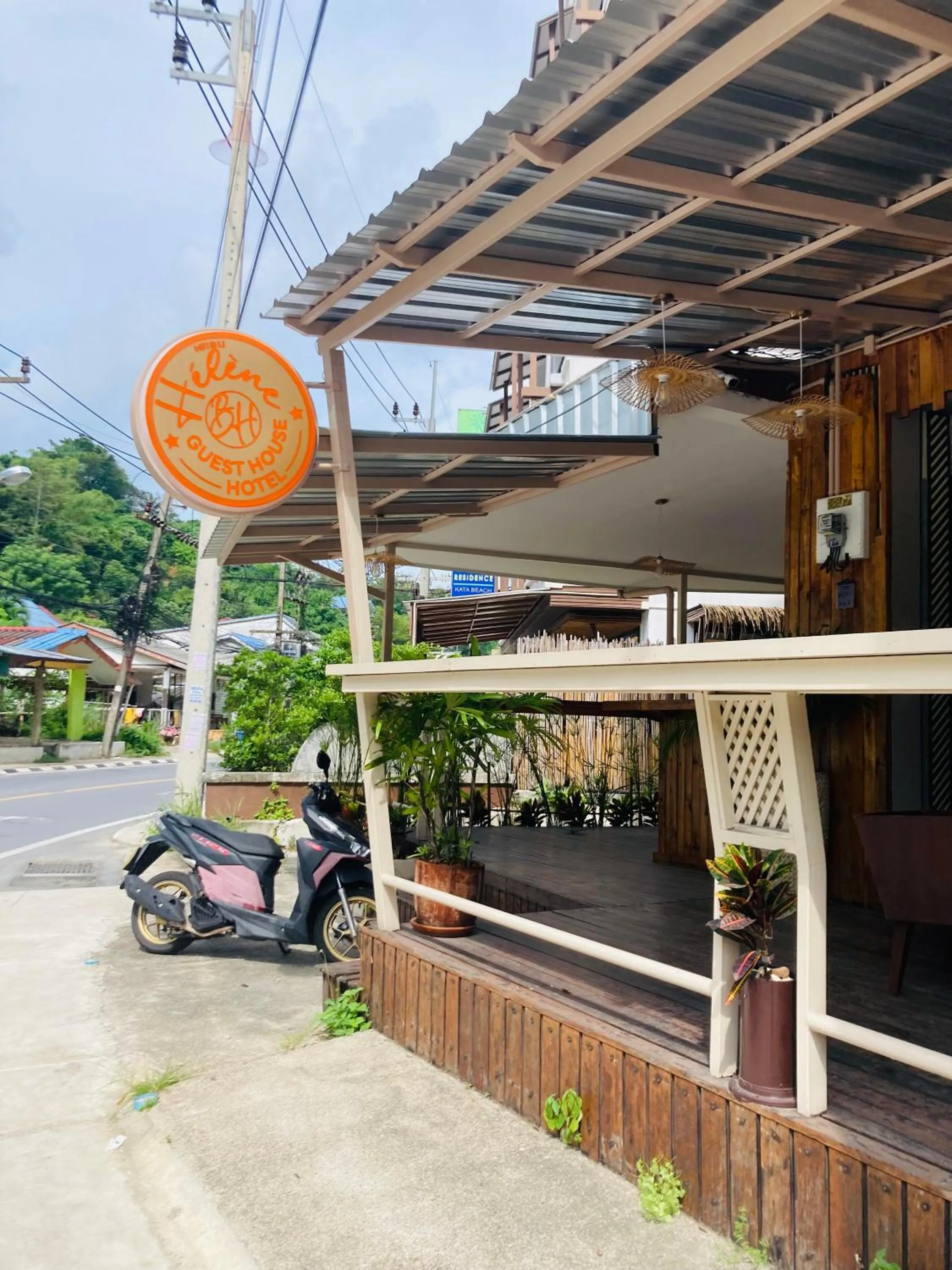 Street view in Guest house Helene