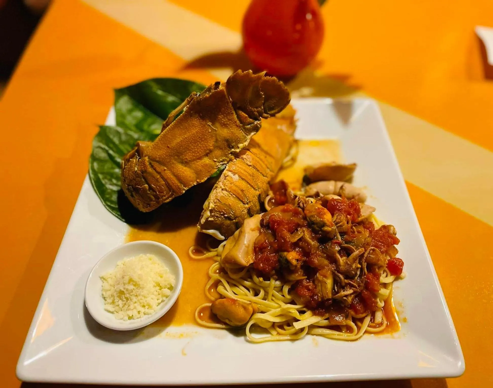 Dinner in Guest house Helene