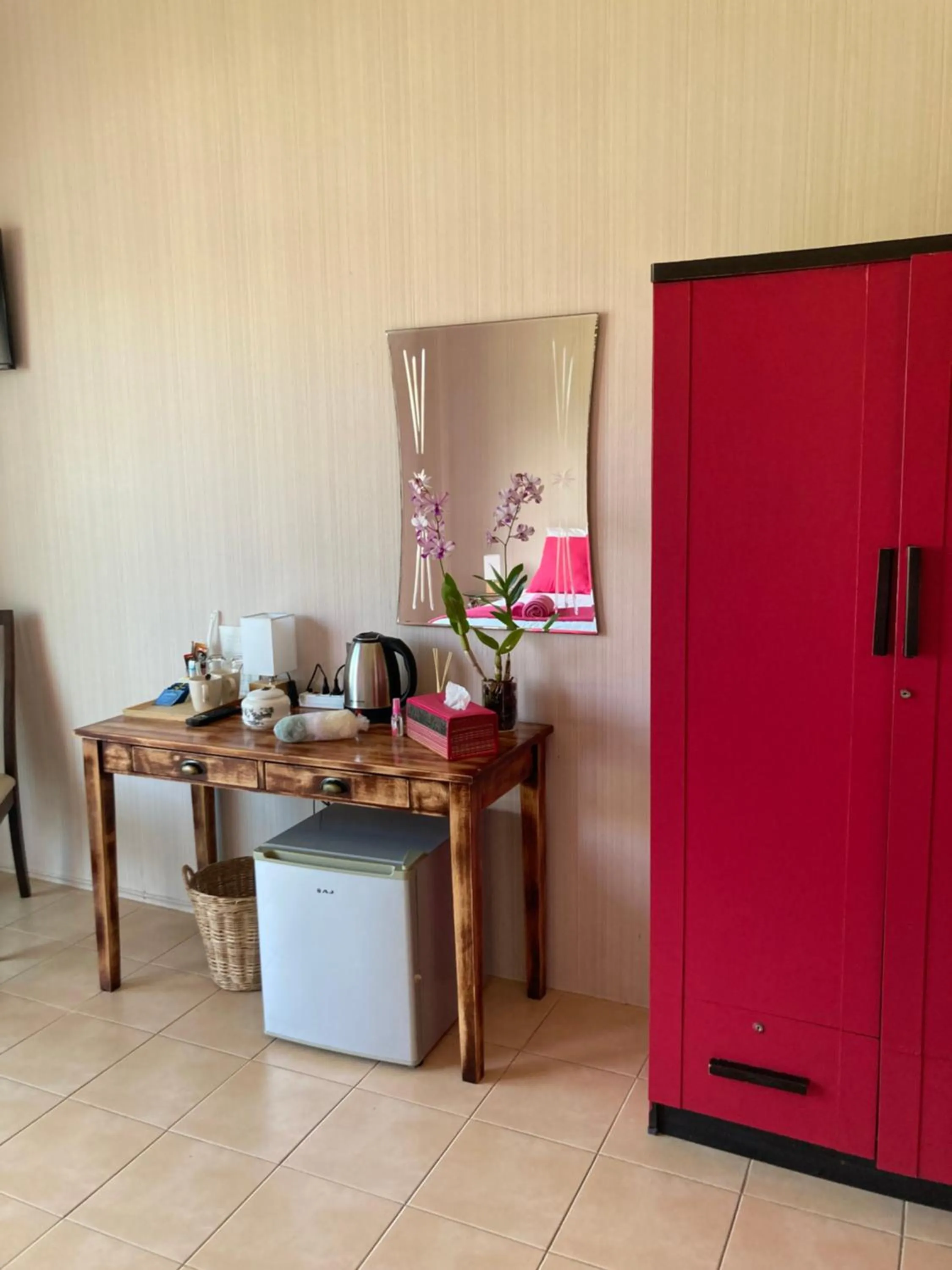 Coffee/tea facilities in Guest house Helene