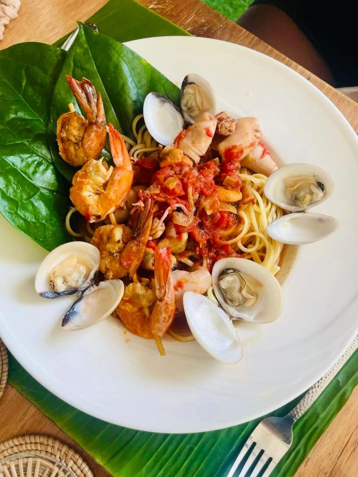 Dinner in Guest house Helene