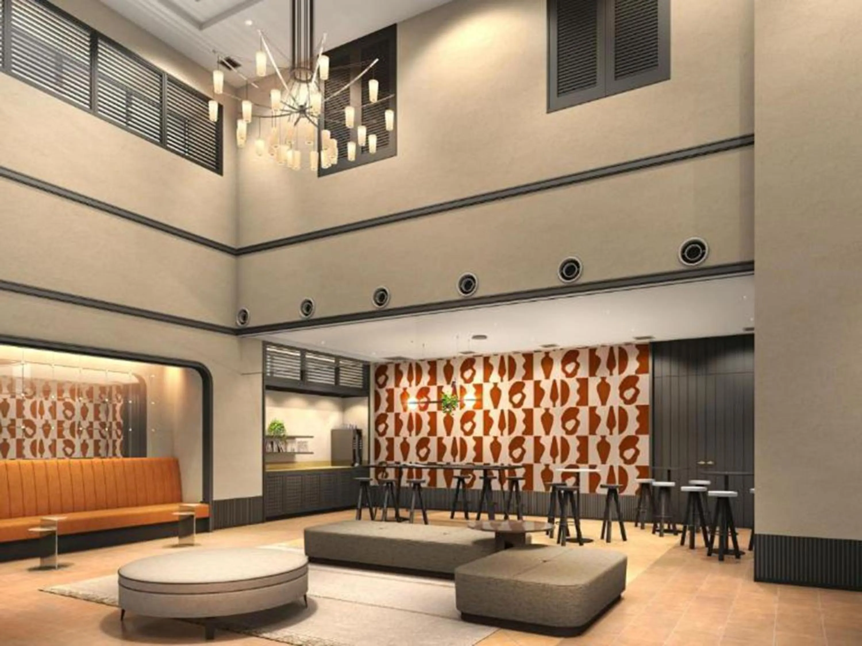 Property building in Nest&Rise Osaka Namba Hotel