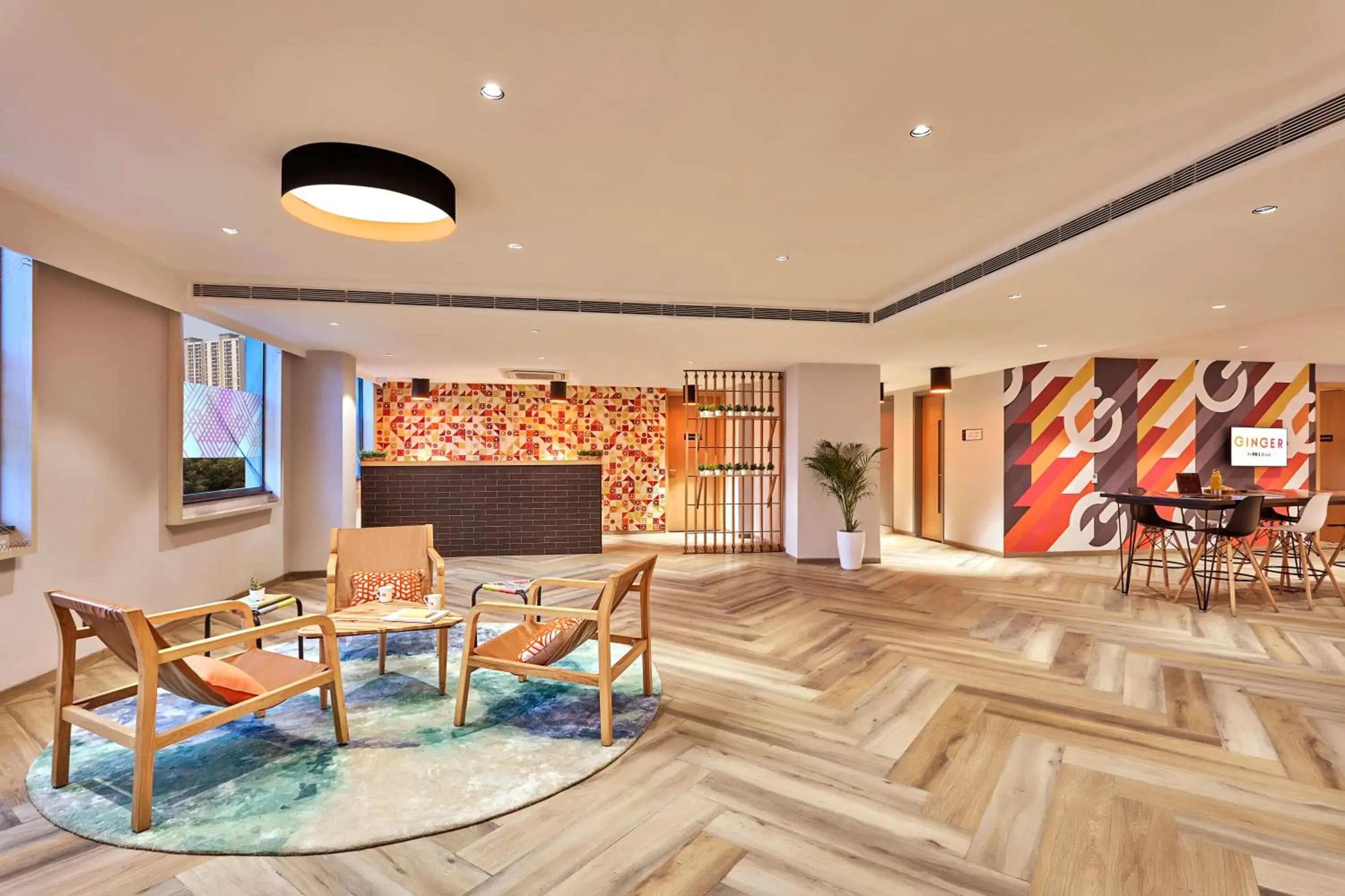 Lobby or reception in Ginger Noida Sector 133 Lobby or reception in Ginger Noida Sector 133