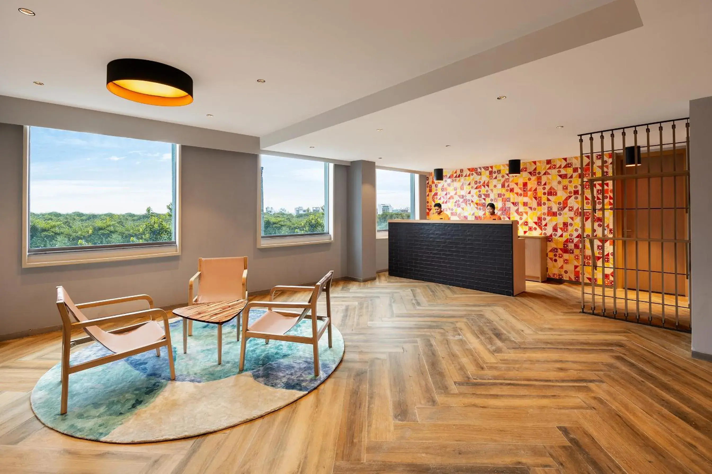 Lobby or reception in Ginger Noida Sector 133 Lobby or reception in Ginger Noida Sector 133