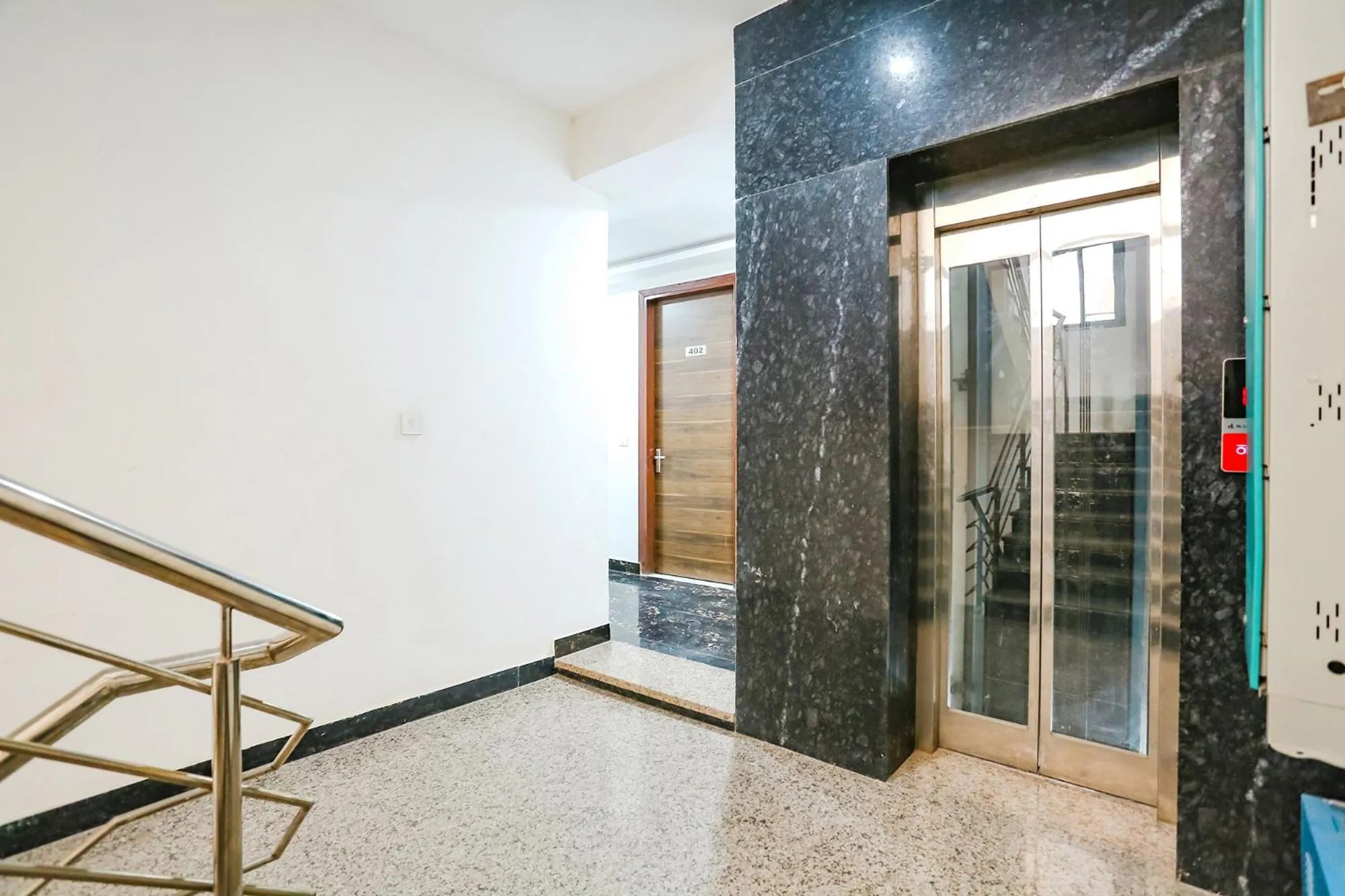 elevator in FabHotel New Silver Crown