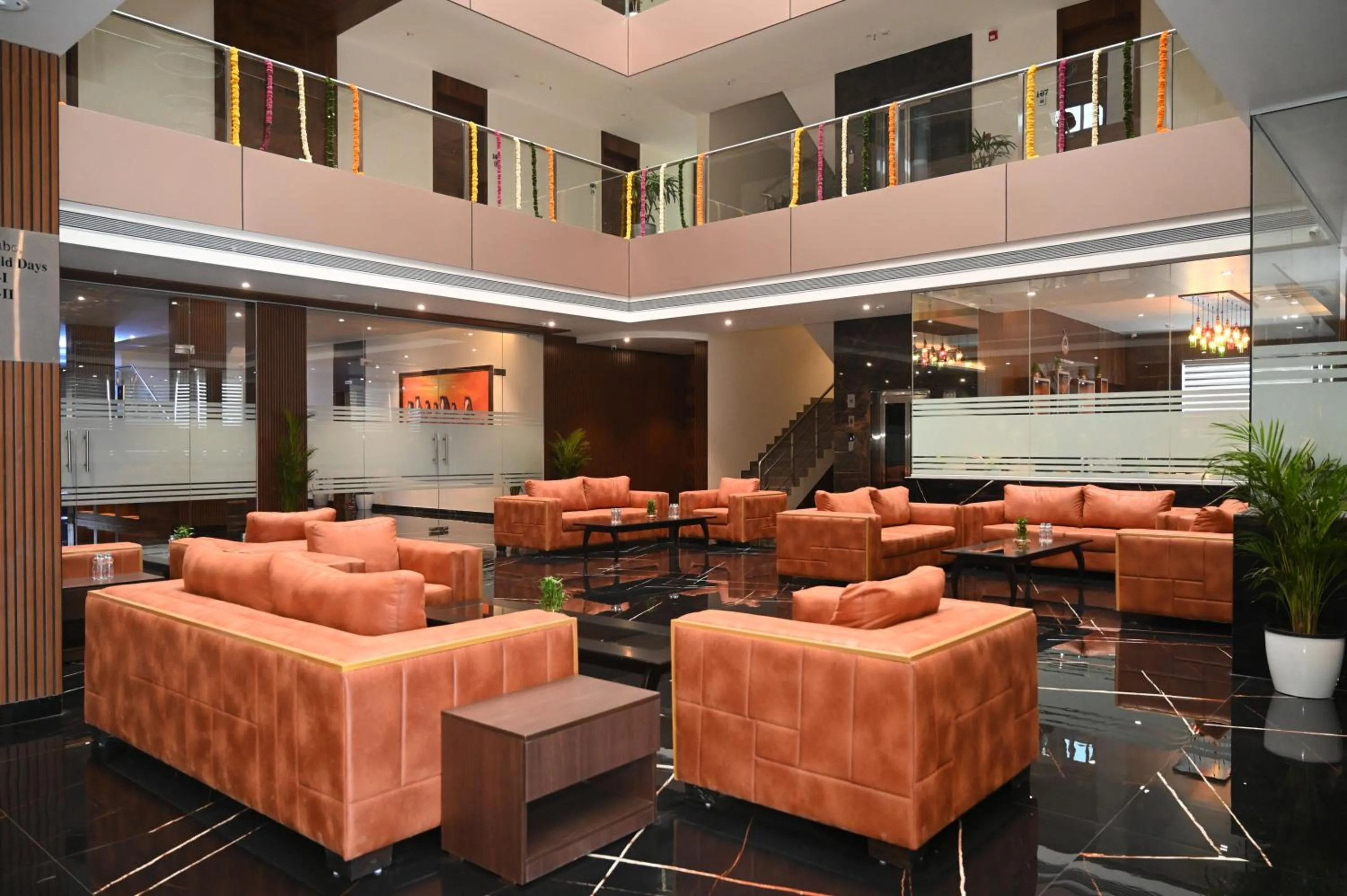 Lobby or reception in Effotel by Sayaji Sarola