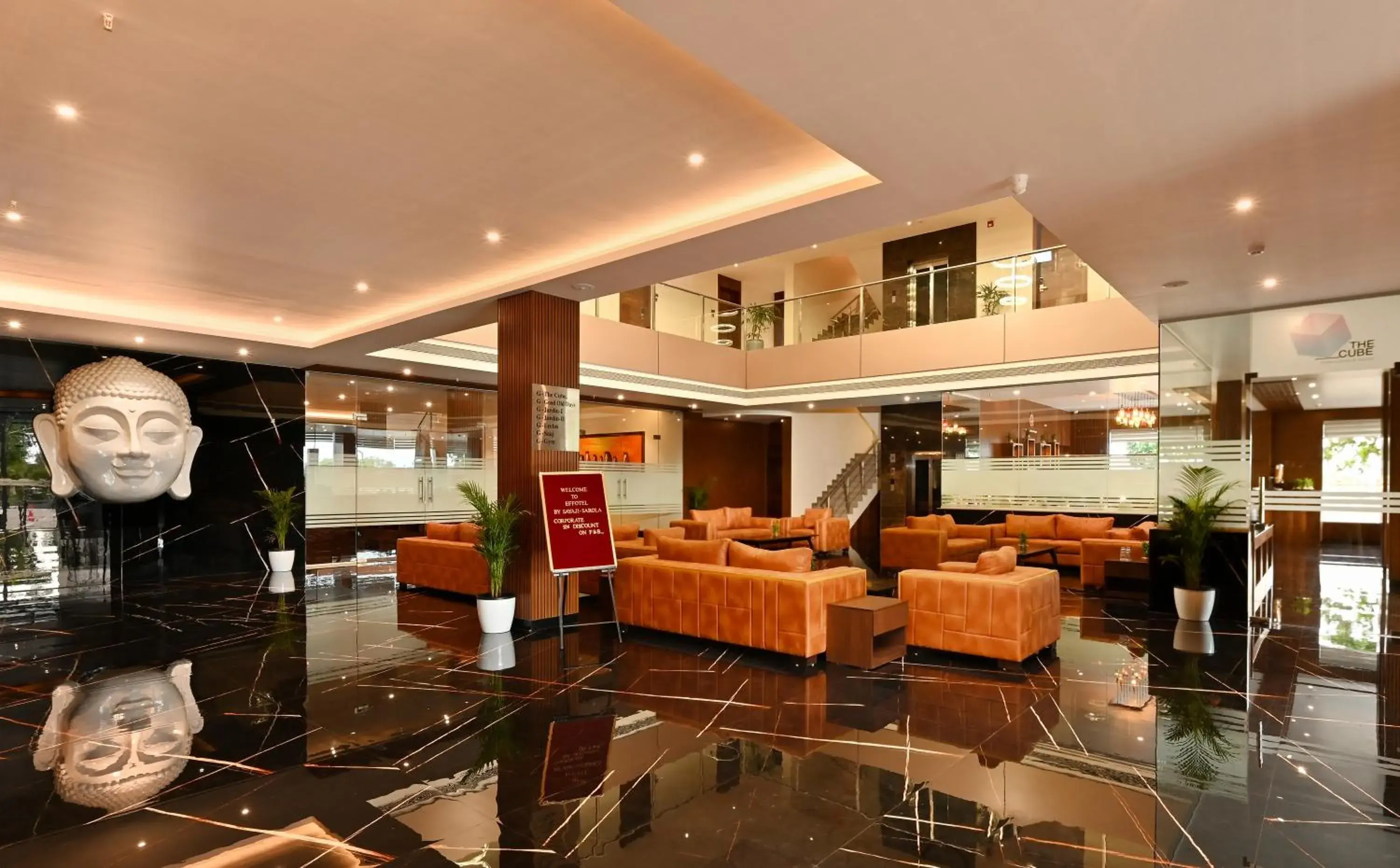 Lobby or reception in Effotel by Sayaji Sarola Lobby or reception in Effotel by Sayaji Sarola