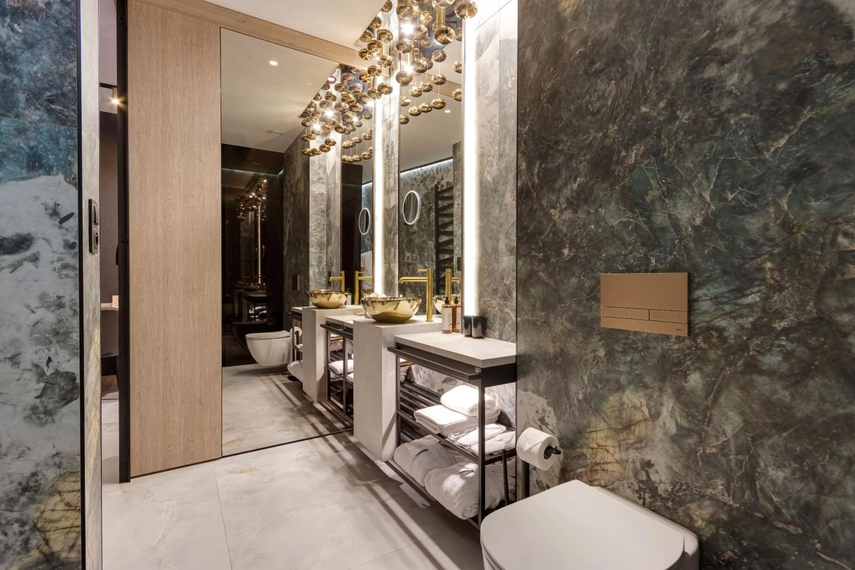 Bathroom in Art Suites Luxury Hotel