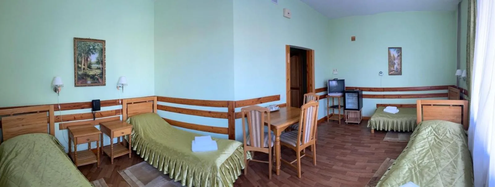 Bed in Tisa Hotel
