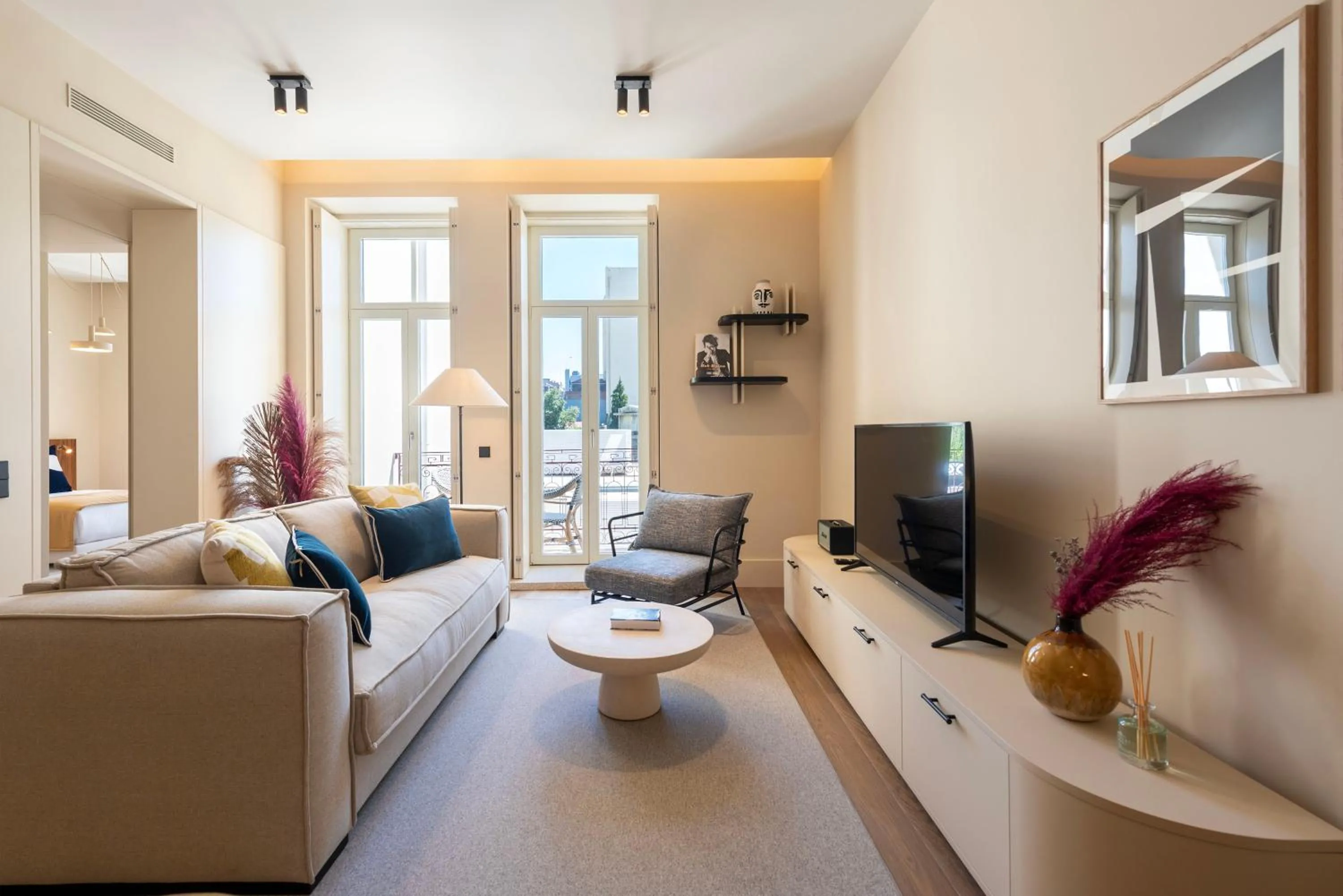 TV and multimedia in Ando Living - Santa Catarina House