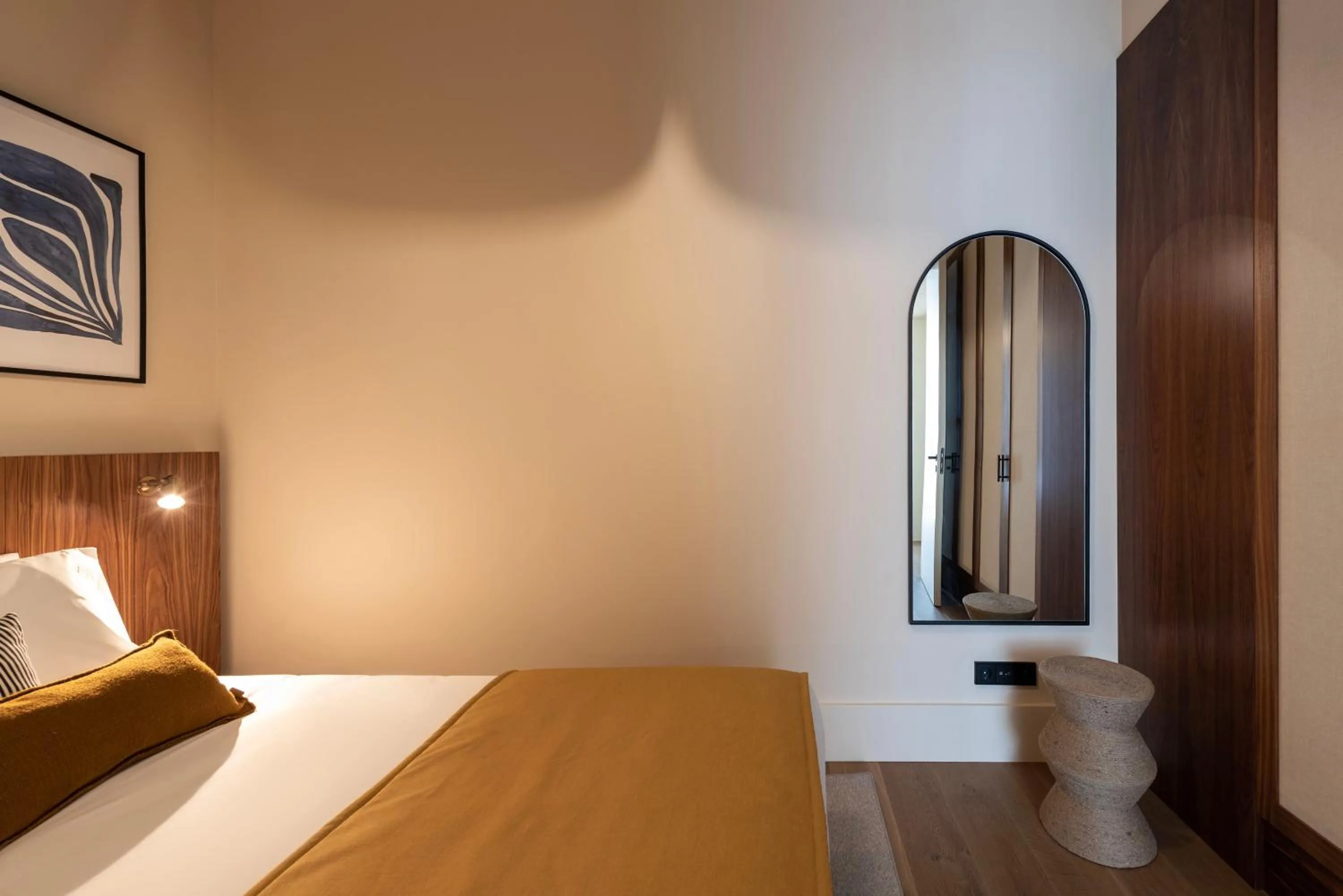Bed in Ando Living - Santa Catarina House